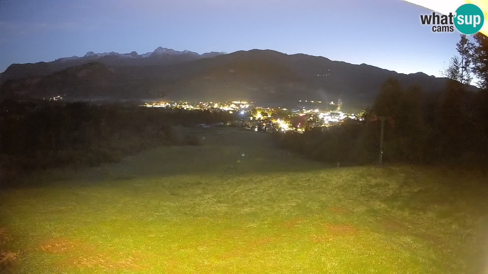 Kamera uživo Bohinjska Bistrica – Pogled u stvarnom vremenu sa skijališta Kozji Hrbet