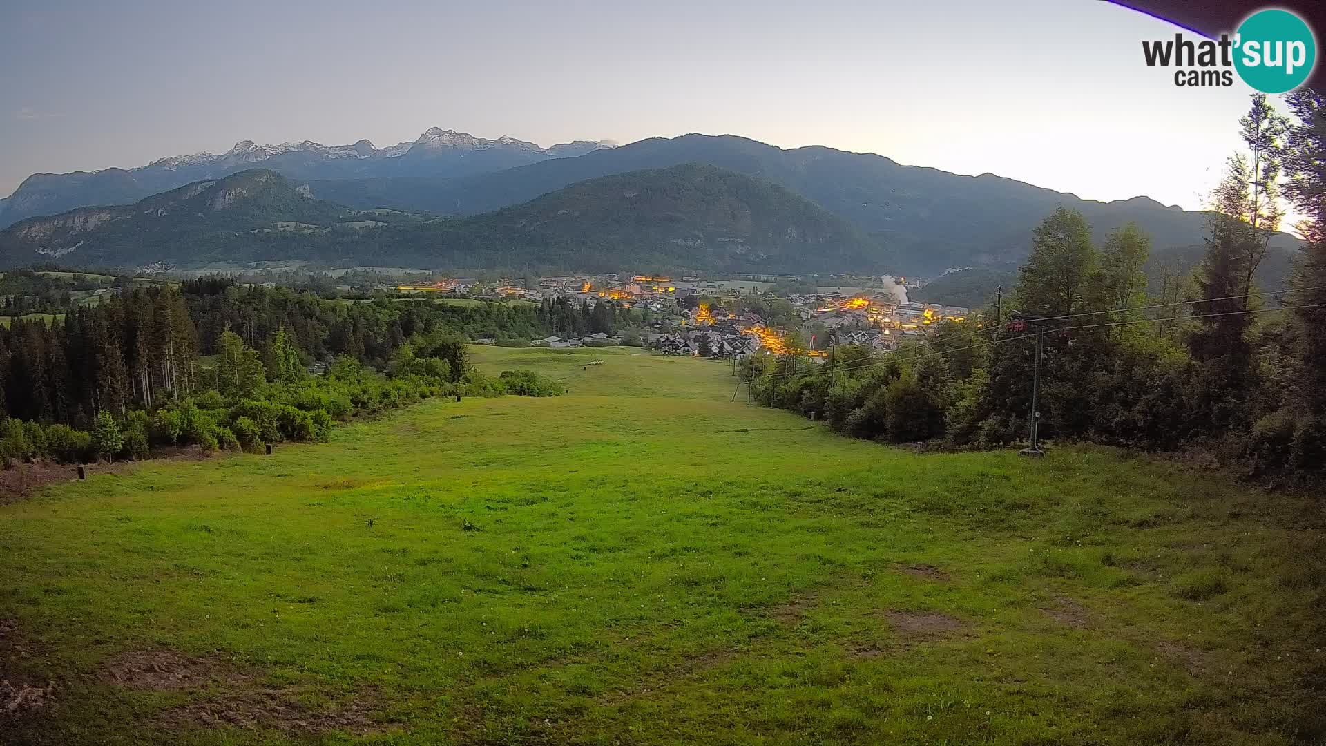 Webcam Bohinjska Bistrica – Live View from Kozji Hrbet Ski Station