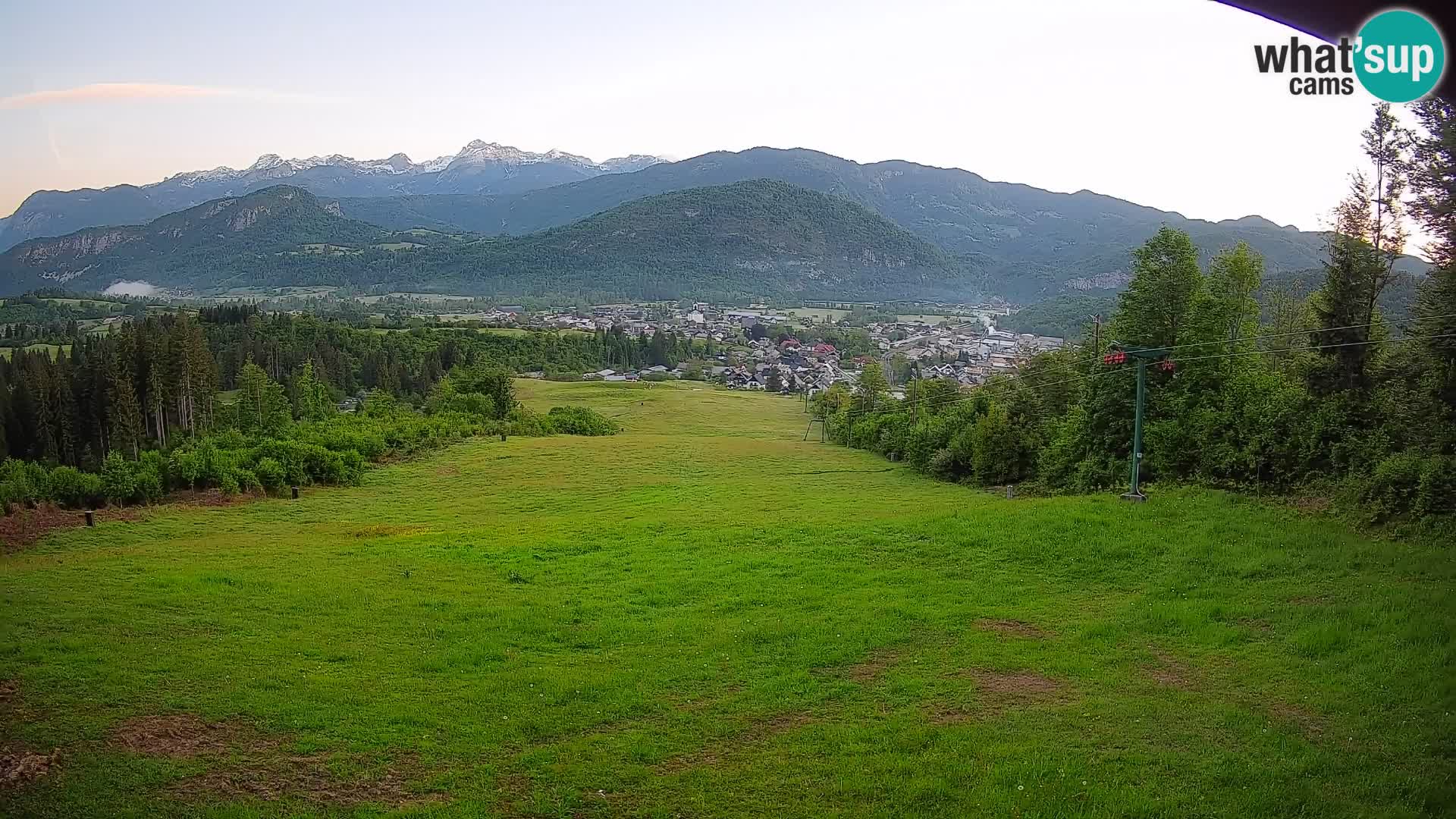 Webcam Bohinjska Bistrica – Vue en direct depuis la station de ski Kozji Hrbet