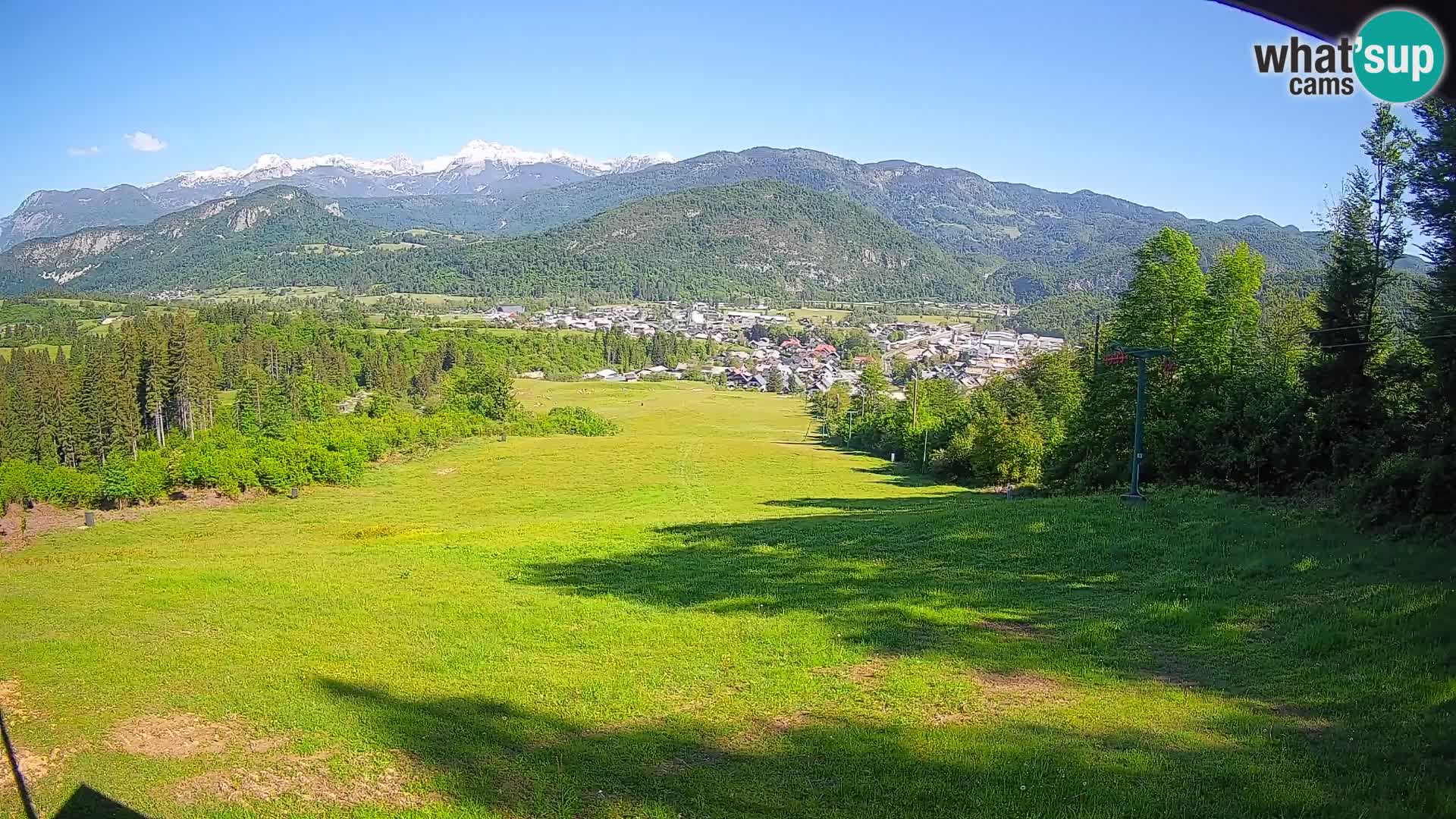 Webcam Bohinjska Bistrica – Live View from Kozji Hrbet Ski Station