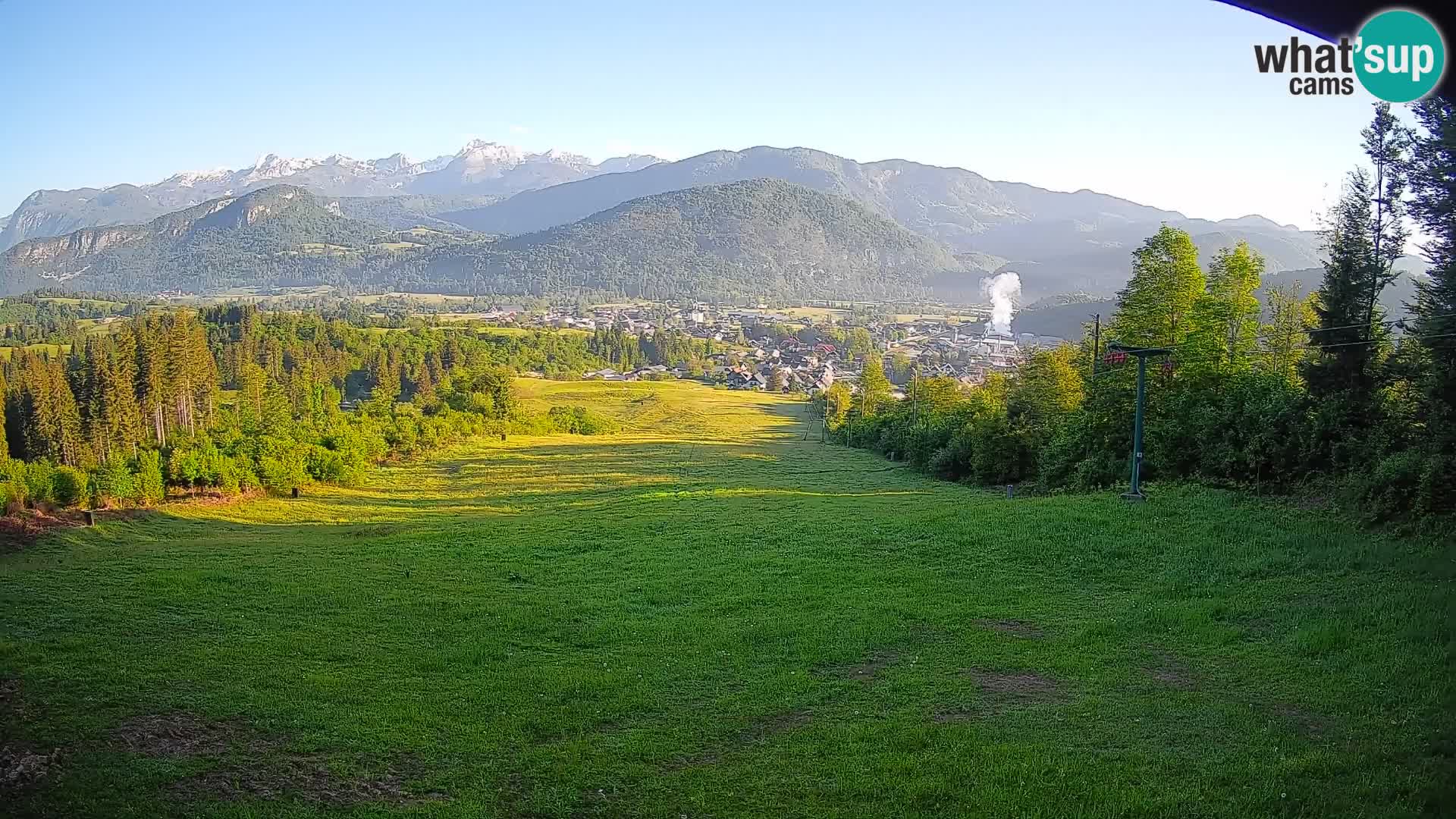 Webcam Bohinjska Bistrica – Vue en direct depuis la station de ski Kozji Hrbet
