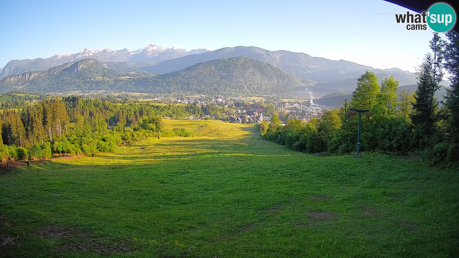 Cámara en vivo Bohinjska Bistrica – Vista en directo desde la estación de esquí Kozji Hrbet
