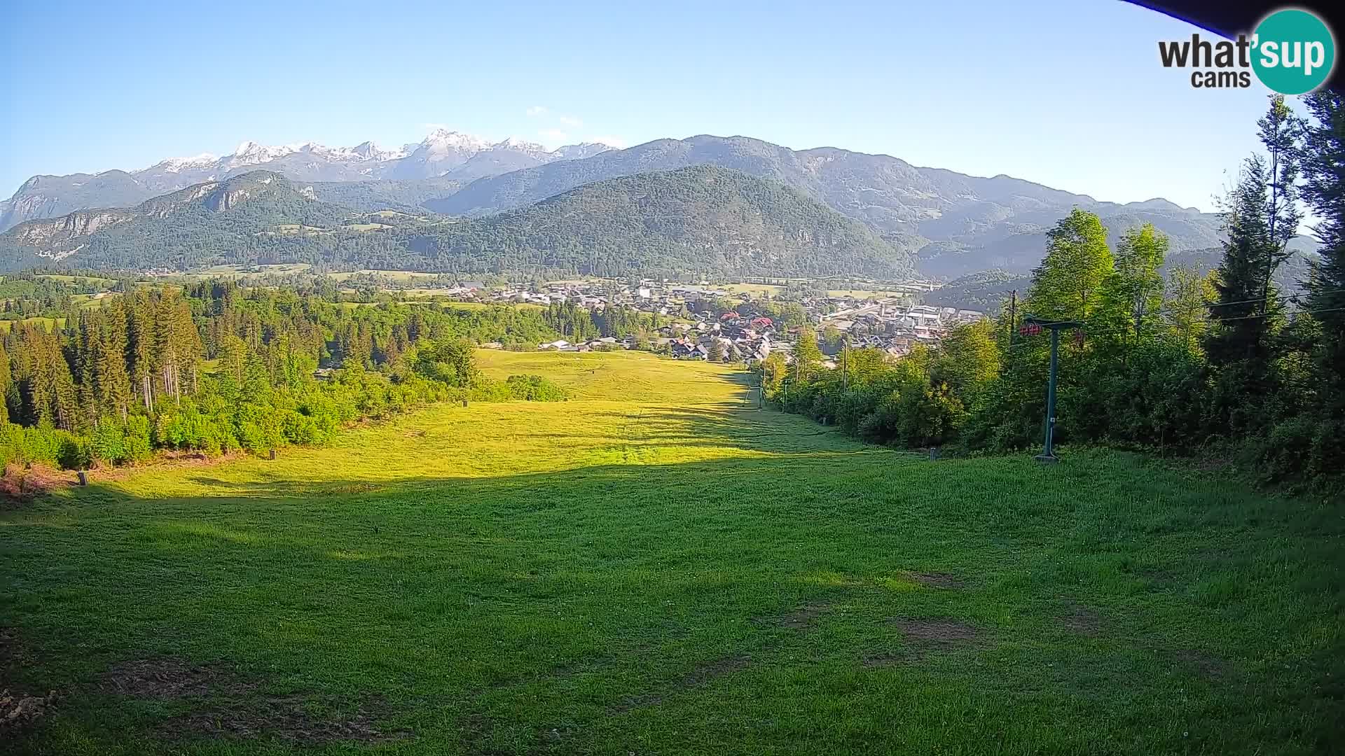 Webcam Bohinjska Bistrica – Vista live dalla stazione sciistica Kozji Hrbet