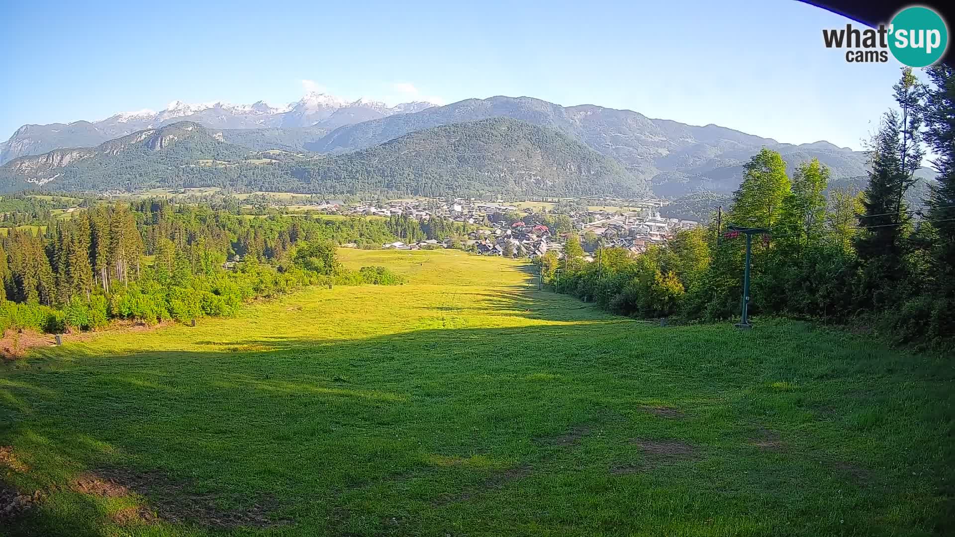 Webcam Bohinjska Bistrica – Vue en direct depuis la station de ski Kozji Hrbet