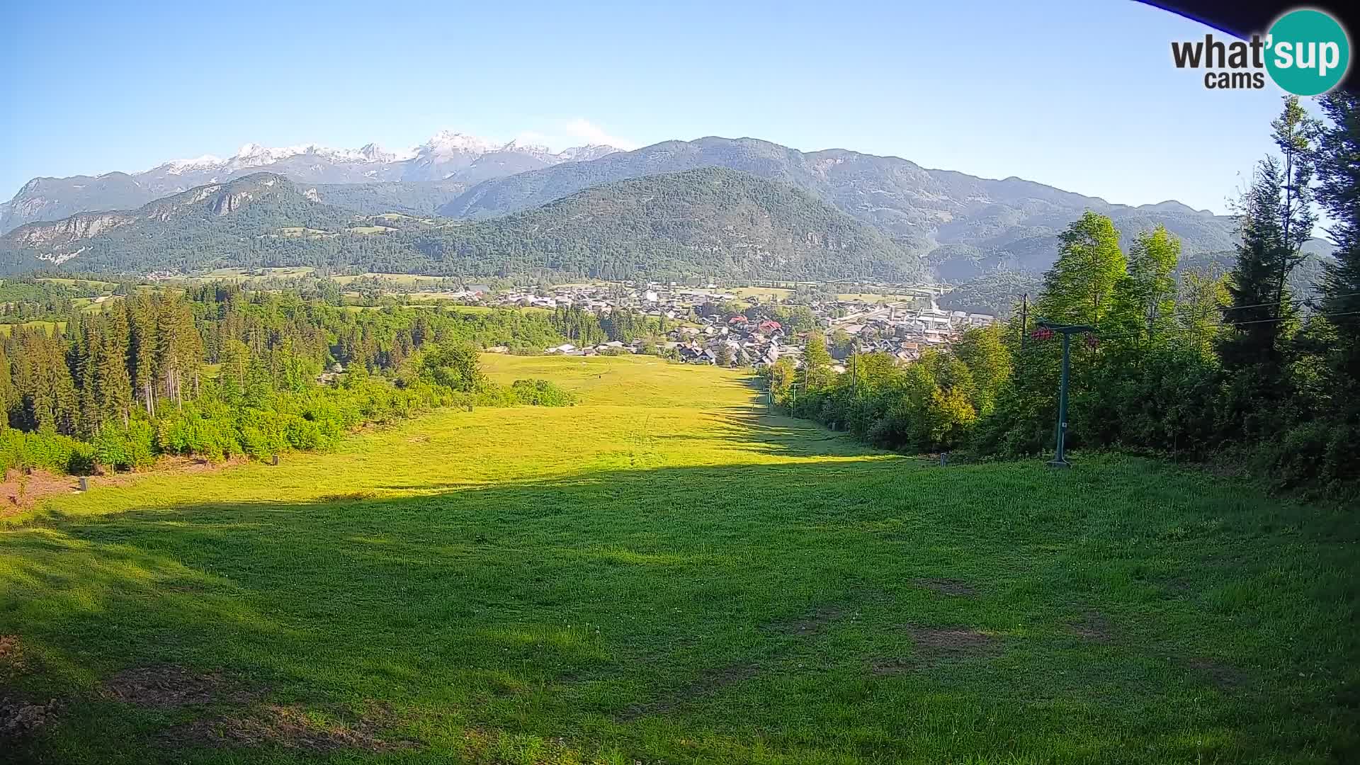 Cámara en vivo Bohinjska Bistrica – Vista en directo desde la estación de esquí Kozji Hrbet