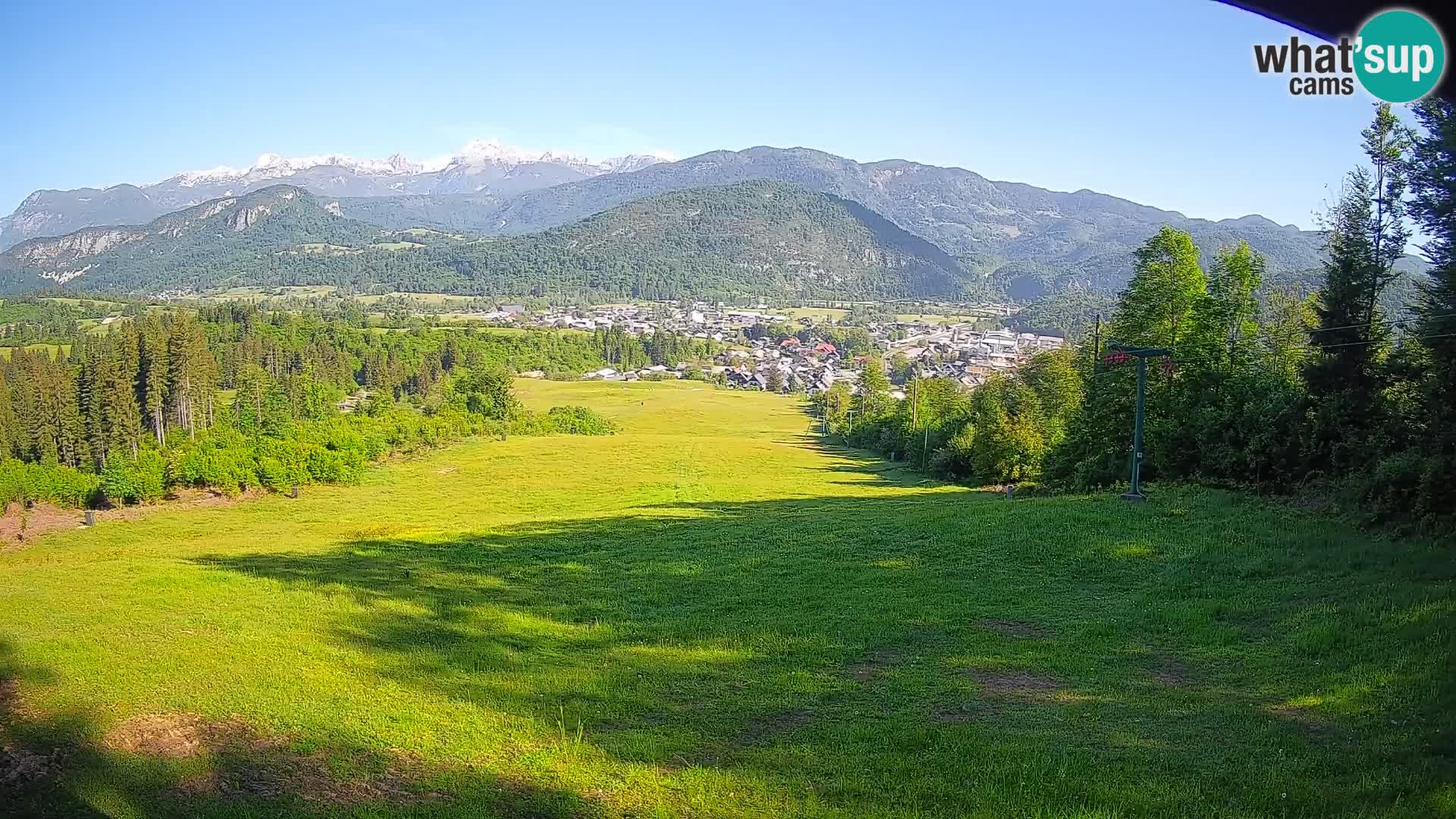 Webcam Bohinjska Bistrica – Vue en direct depuis la station de ski Kozji Hrbet
