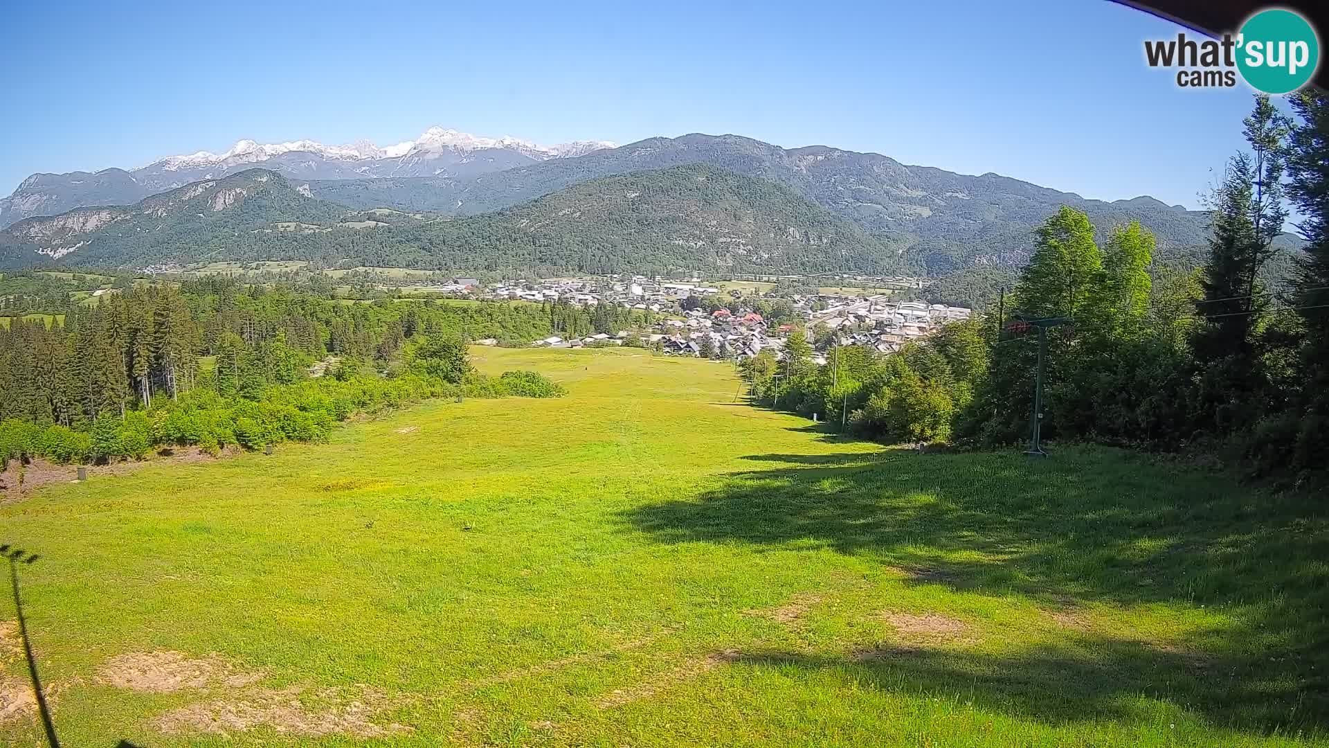 Cámara en vivo Bohinjska Bistrica – Vista en directo desde la estación de esquí Kozji Hrbet