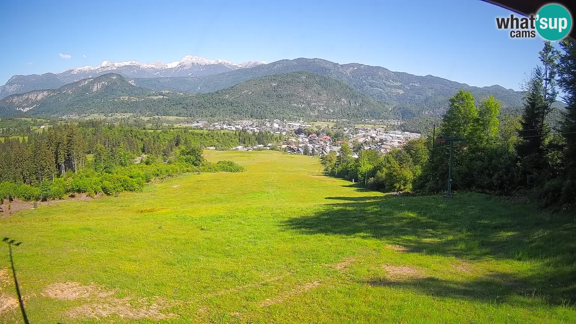 Webcam Bohinjska Bistrica – Vue en direct depuis la station de ski Kozji Hrbet