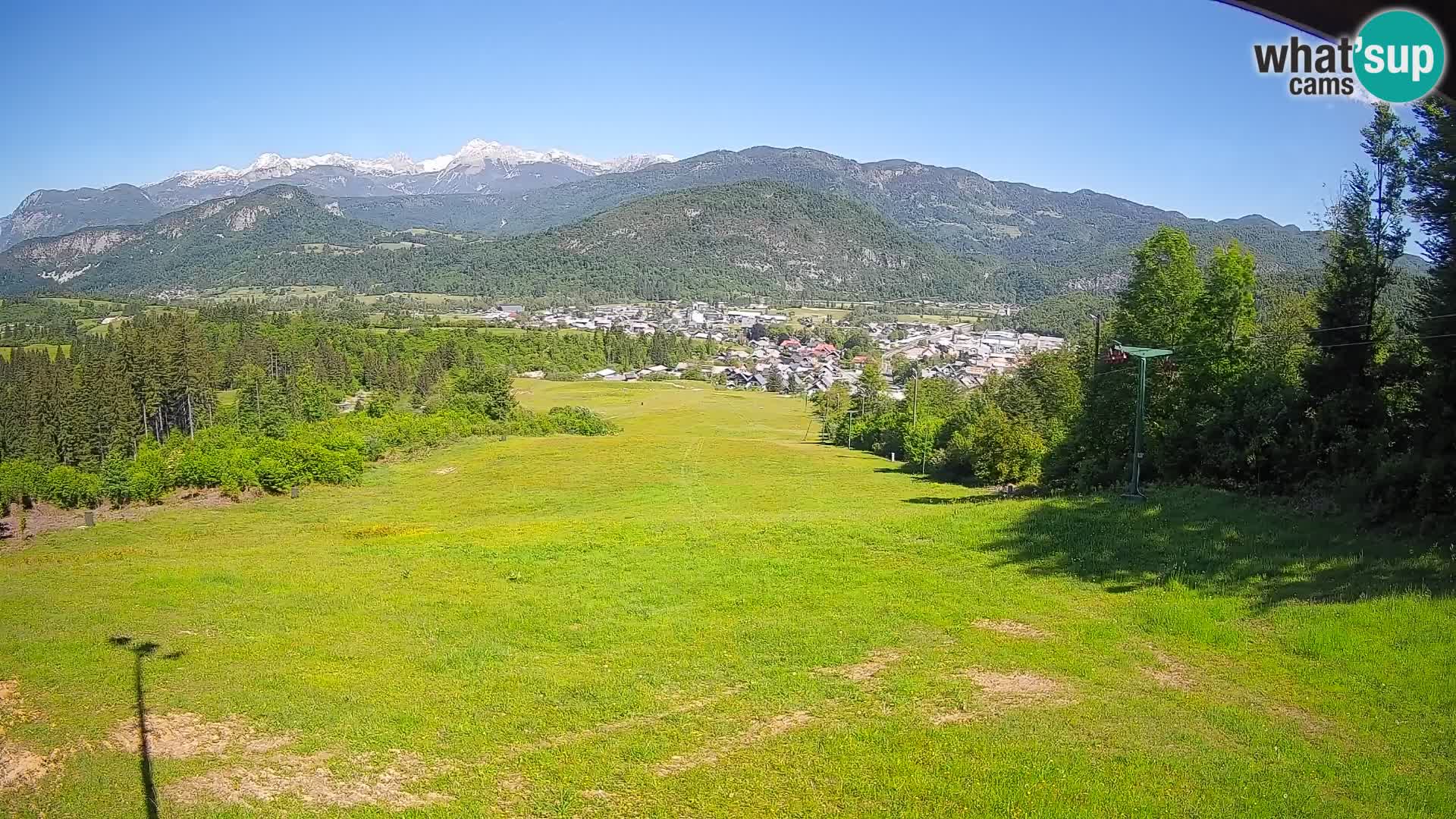 Webcam Bohinjska Bistrica – Vista live dalla stazione sciistica Kozji Hrbet