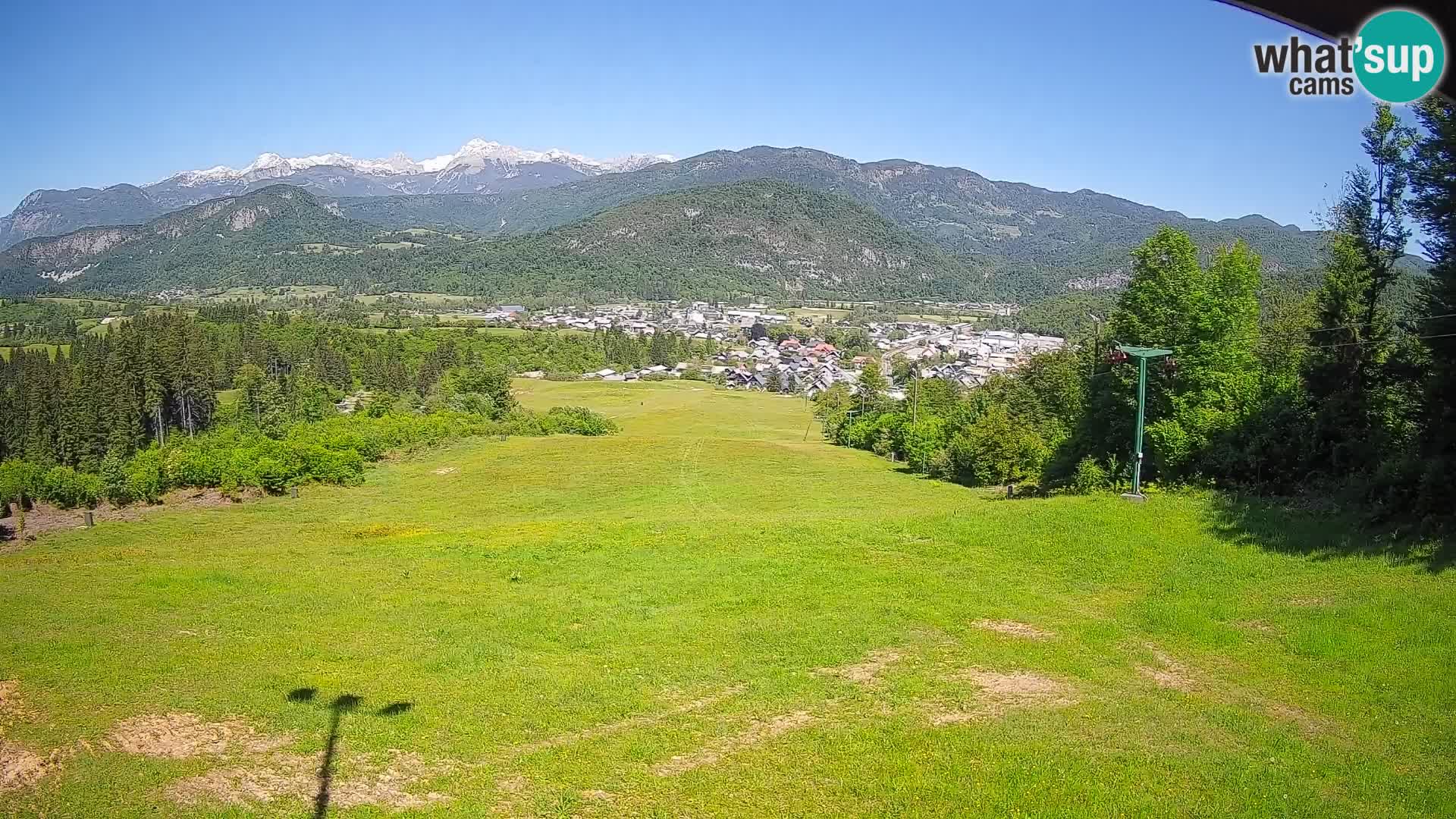 Webcam Bohinjska Bistrica – Vista live dalla stazione sciistica Kozji Hrbet
