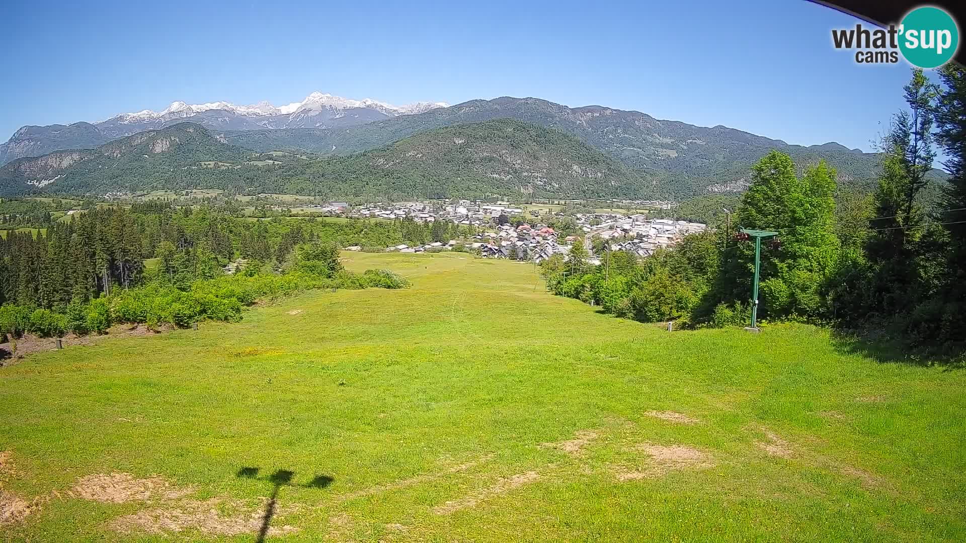 Webcam Bohinjska Bistrica – Live View from Kozji Hrbet Ski Station