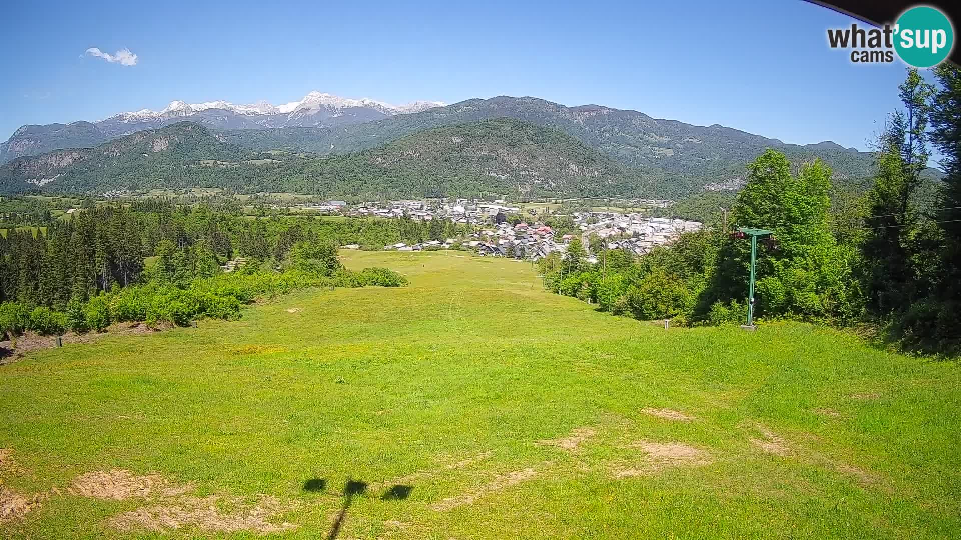 Webcam Bohinjska Bistrica – Live View from Kozji Hrbet Ski Station