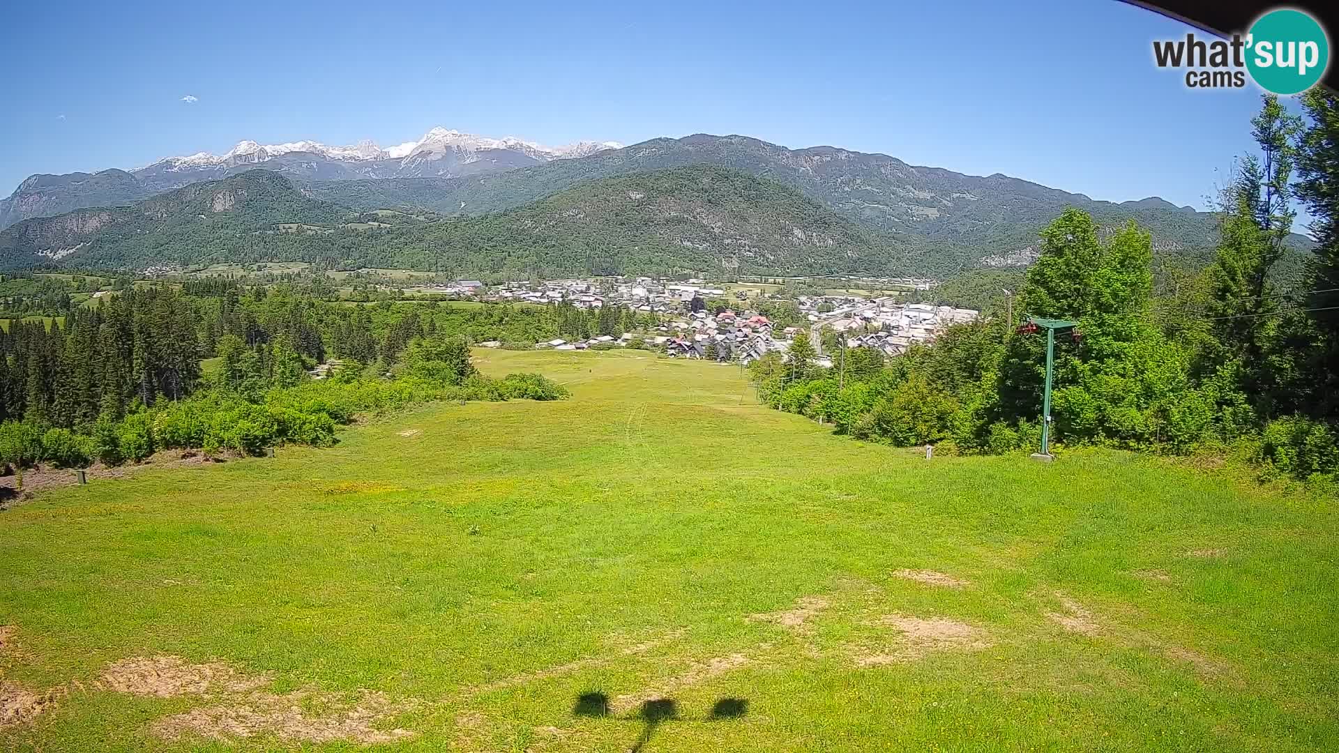Webcam Bohinjska Bistrica – Live View from Kozji Hrbet Ski Station