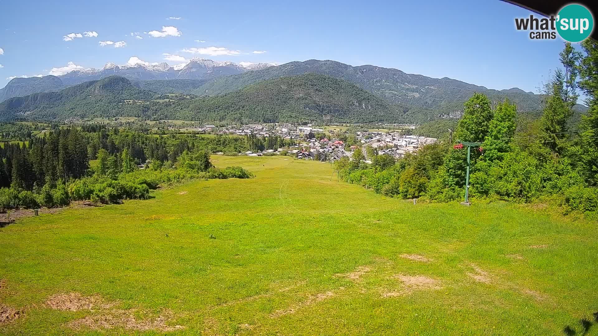 Webcam Bohinjska Bistrica – Live View from Kozji Hrbet Ski Station
