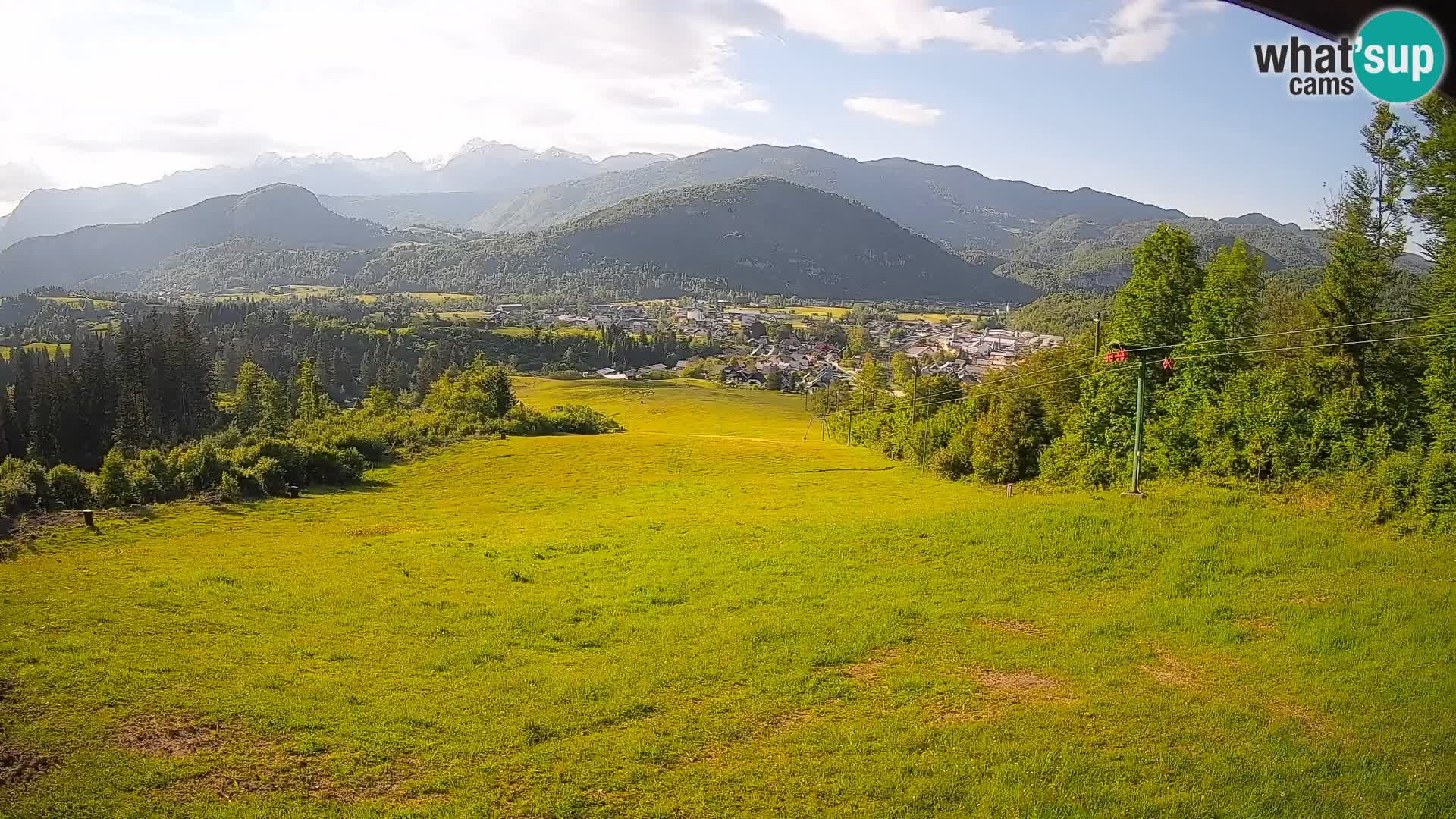 Webcam Bohinjska Bistrica – Vista live dalla stazione sciistica Kozji Hrbet