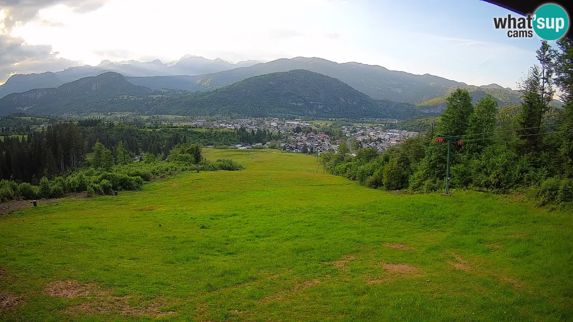 Webcam Bohinjska Bistrica – Vue en direct depuis la station de ski Kozji Hrbet