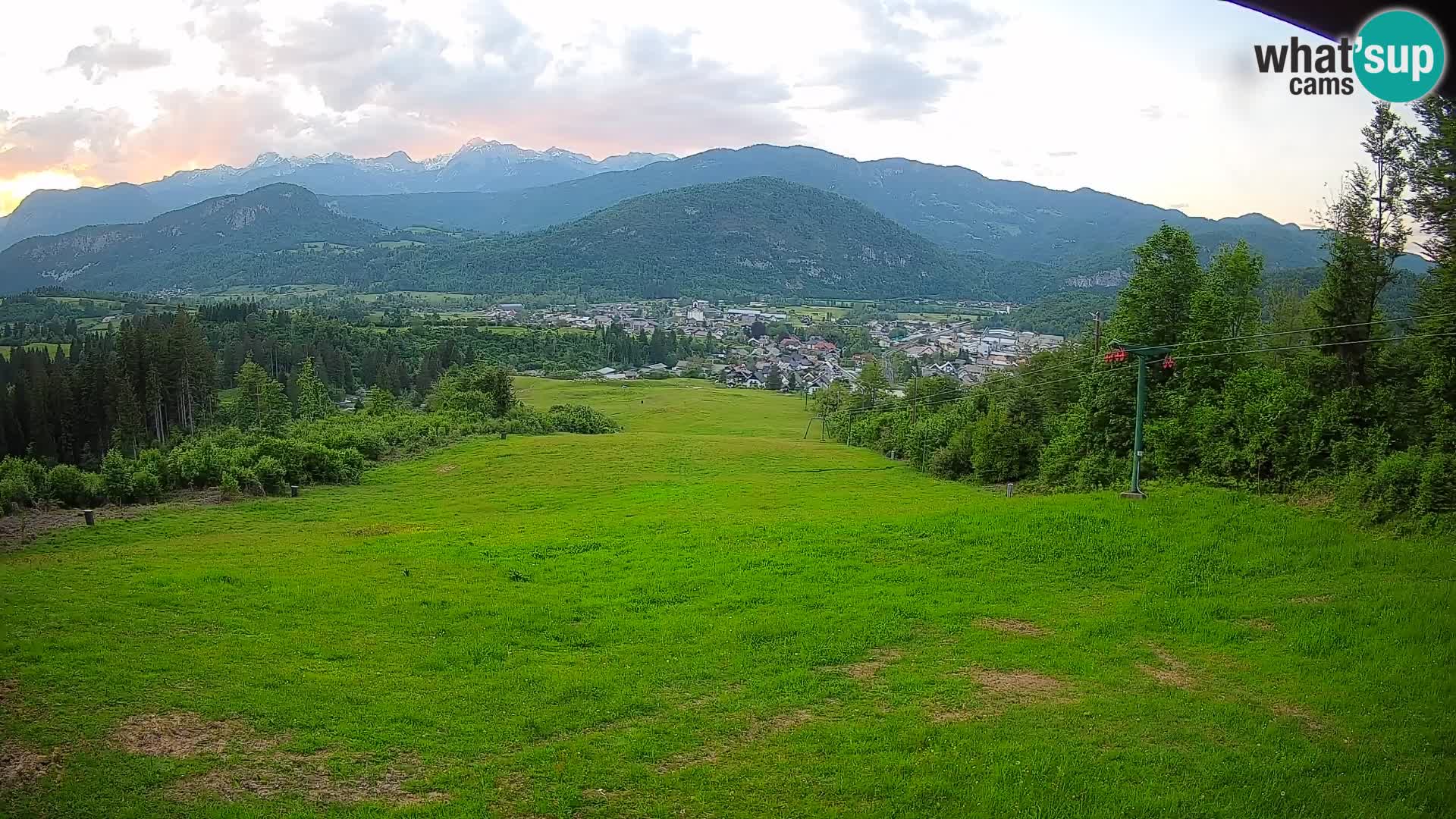Webcam Bohinjska Bistrica – Live View from Kozji Hrbet Ski Station