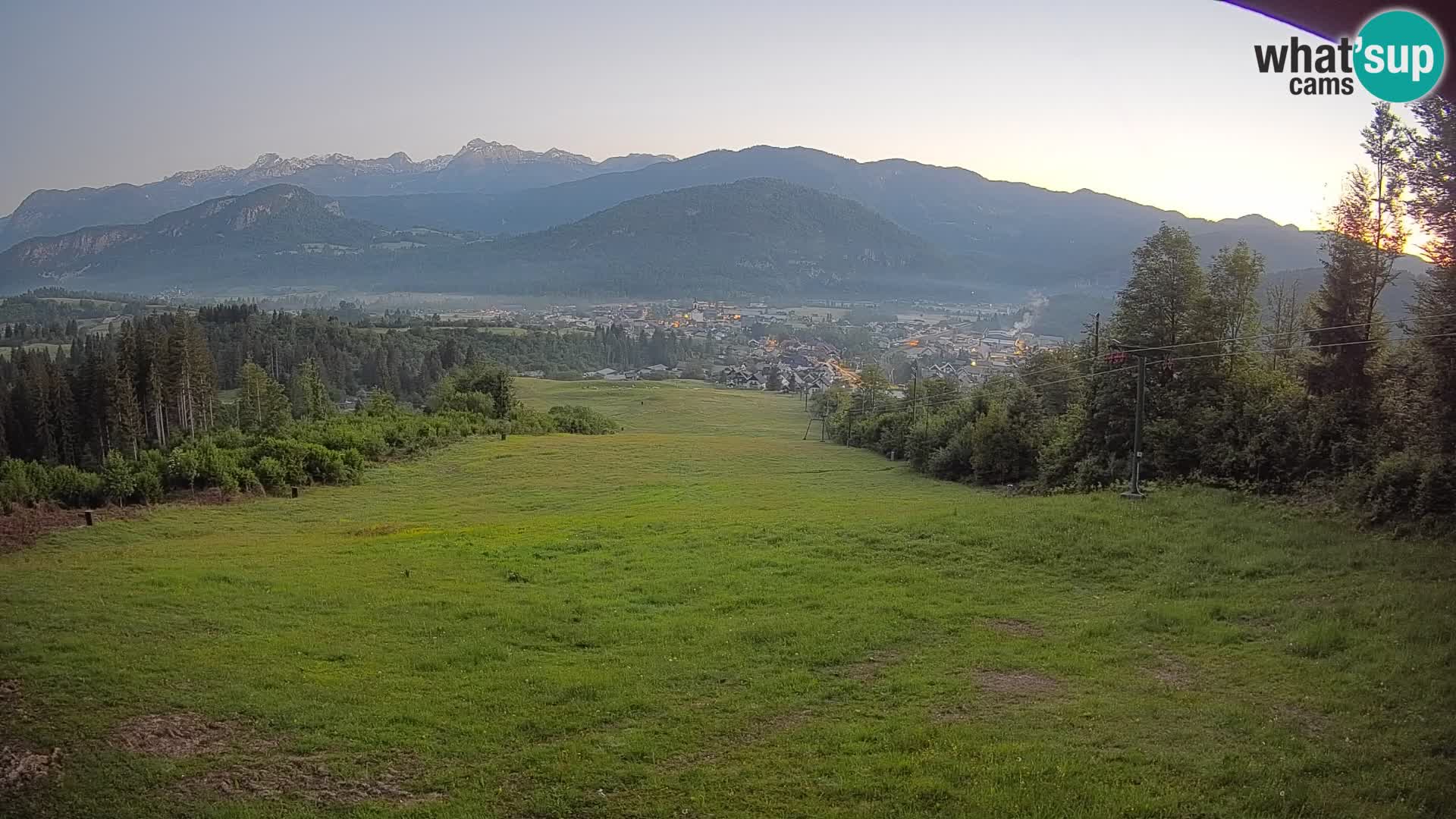 Webcam Bohinjska Bistrica – Live View from Kozji Hrbet Ski Station