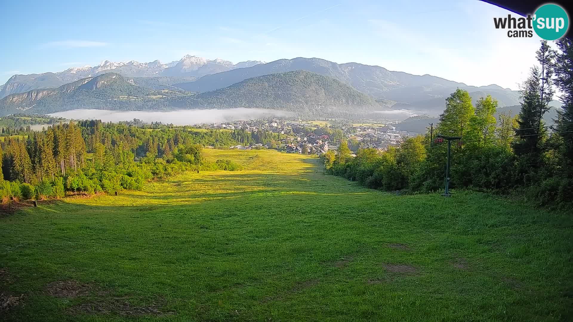 Webcam Bohinjska Bistrica – Vue en direct depuis la station de ski Kozji Hrbet