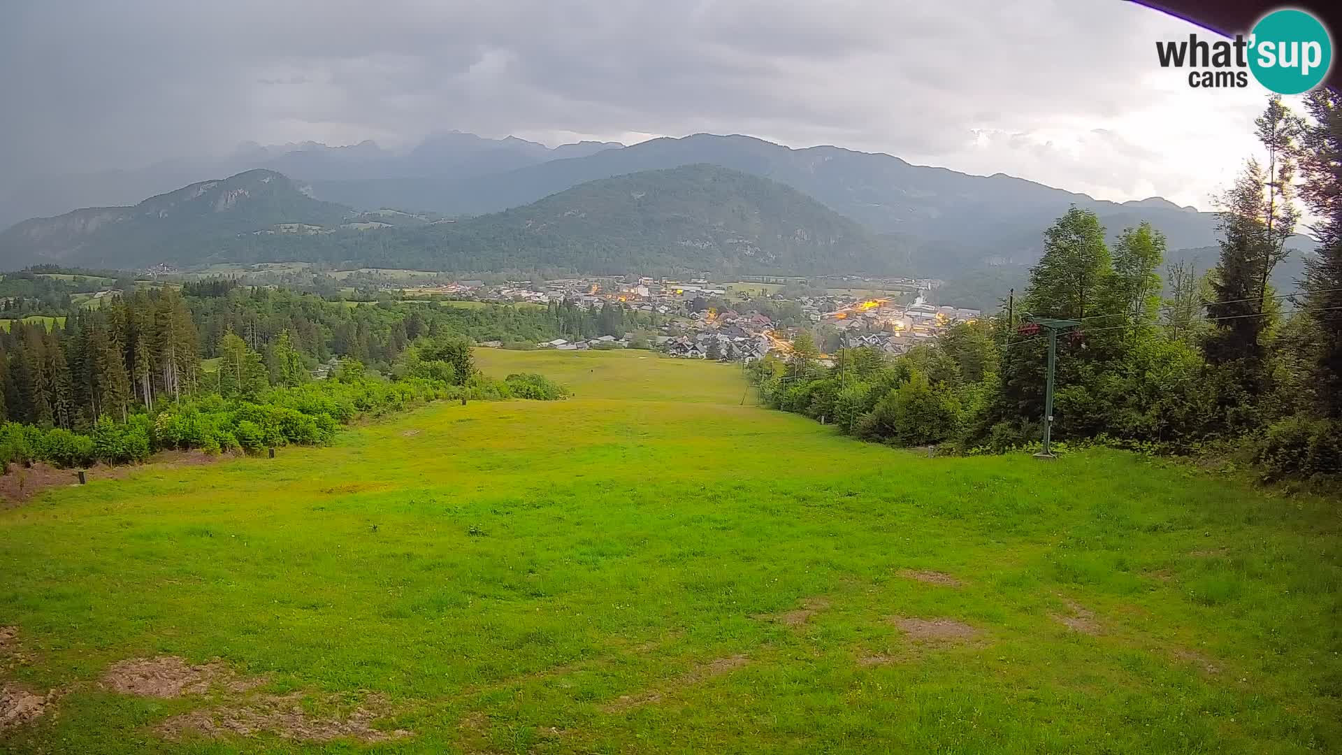 Webcam Bohinjska Bistrica – Live View from Kozji Hrbet Ski Station