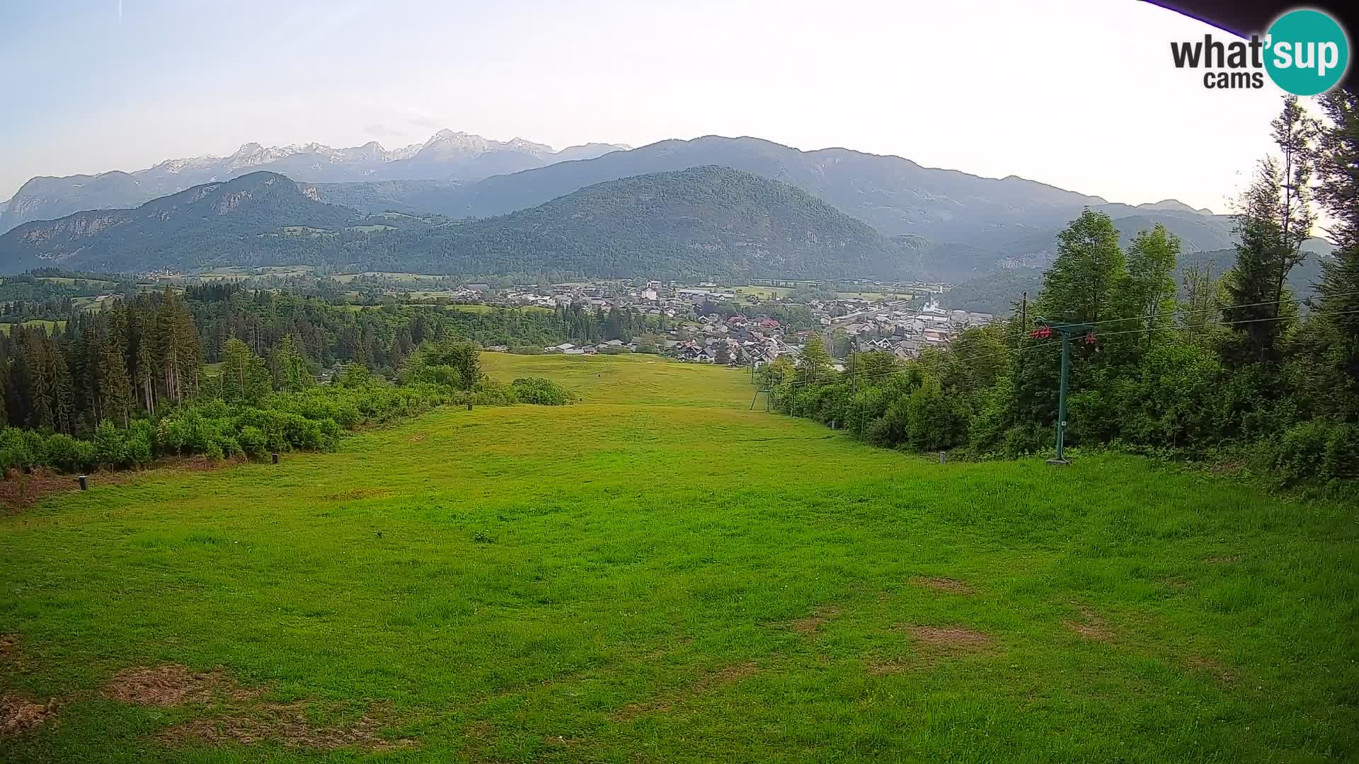 Webcam Bohinjska Bistrica – Live View from Kozji Hrbet Ski Station