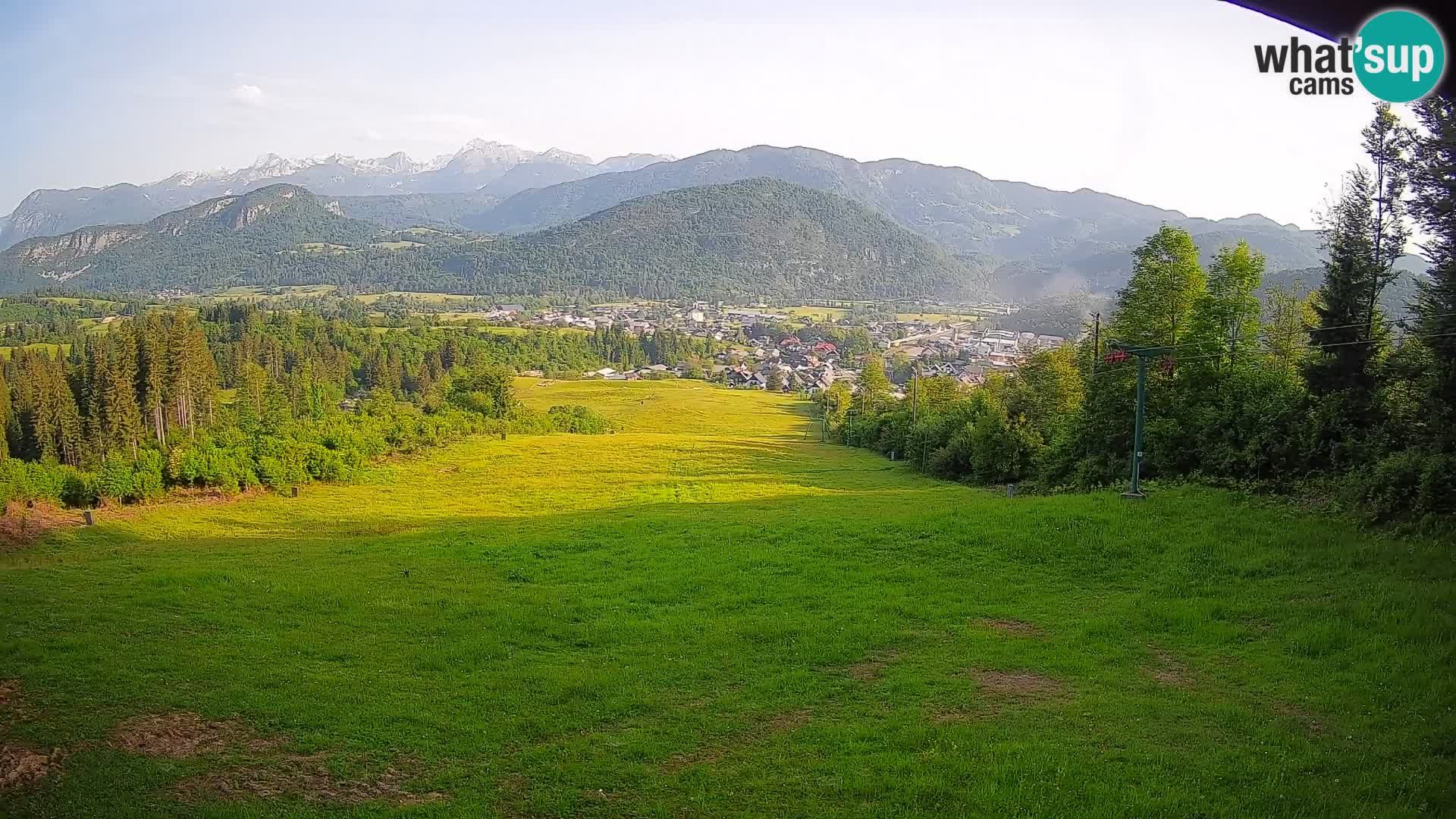 Webcam Bohinjska Bistrica – Vista live dalla stazione sciistica Kozji Hrbet