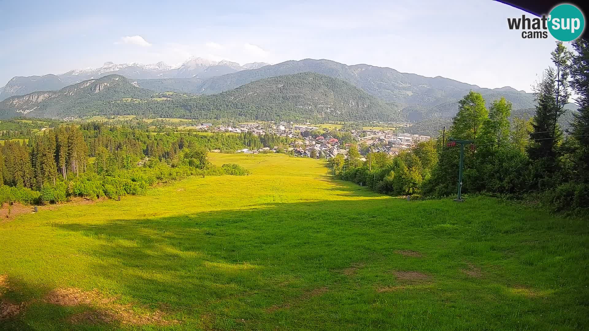 Webcam Bohinjska Bistrica – Vista live dalla stazione sciistica Kozji Hrbet