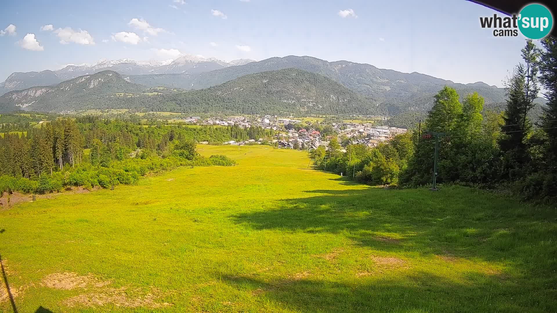 Webcam Bohinjska Bistrica – Live View from Kozji Hrbet Ski Station
