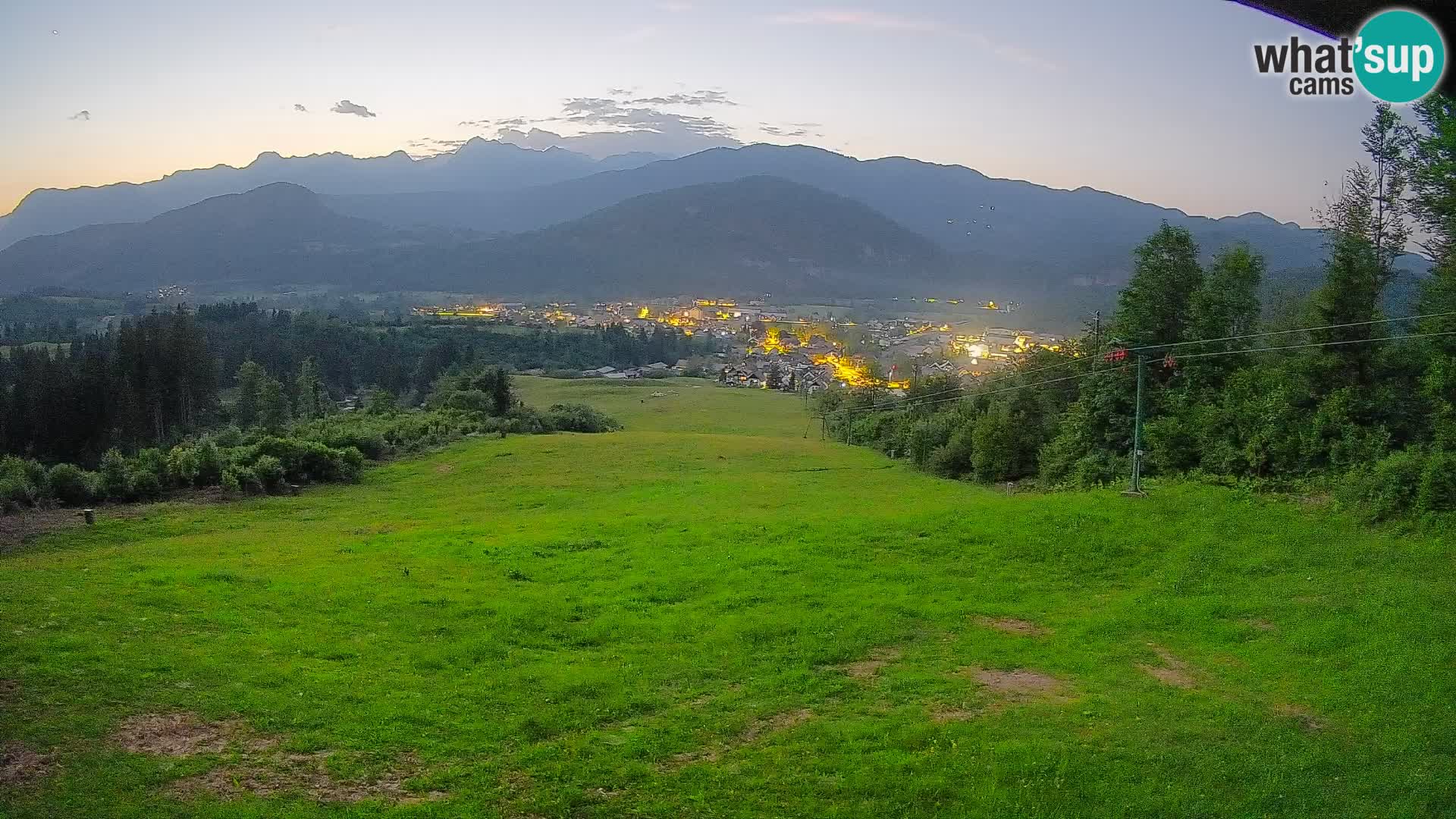 Webcam Bohinjska Bistrica – Vista live dalla stazione sciistica Kozji Hrbet