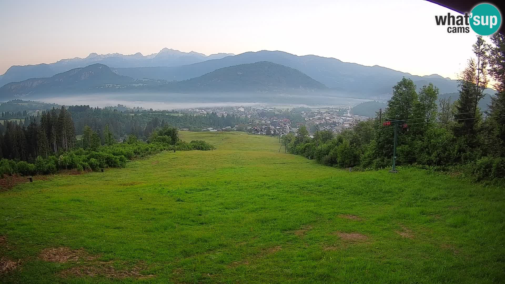 Cámara en vivo Bohinjska Bistrica – Vista en directo desde la estación de esquí Kozji Hrbet