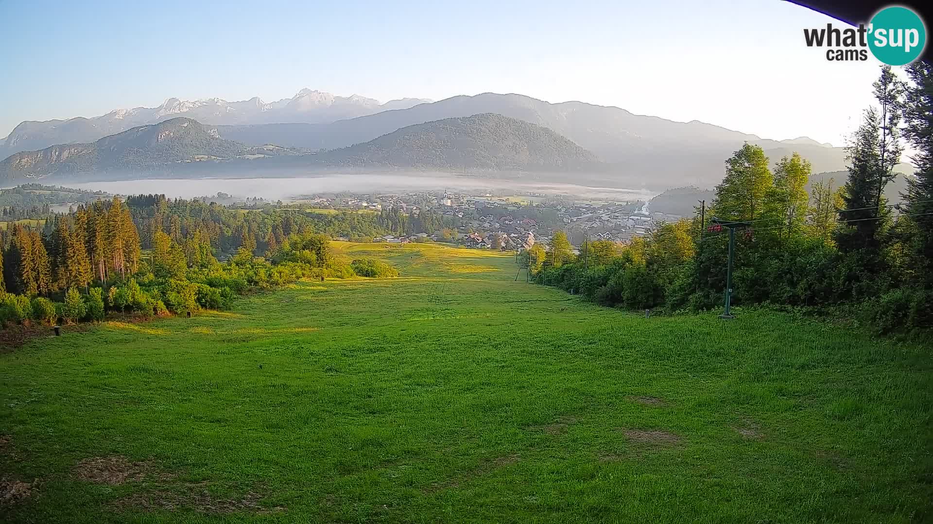 Livekamera Bohinjska Bistrica – Liveblick von der Skistation Kozji Hrbet