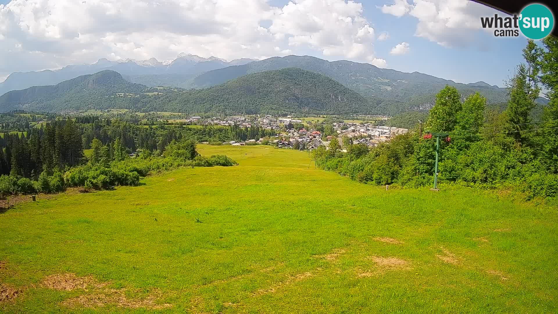 Webcam Bohinjska Bistrica – Live View from Kozji Hrbet Ski Station