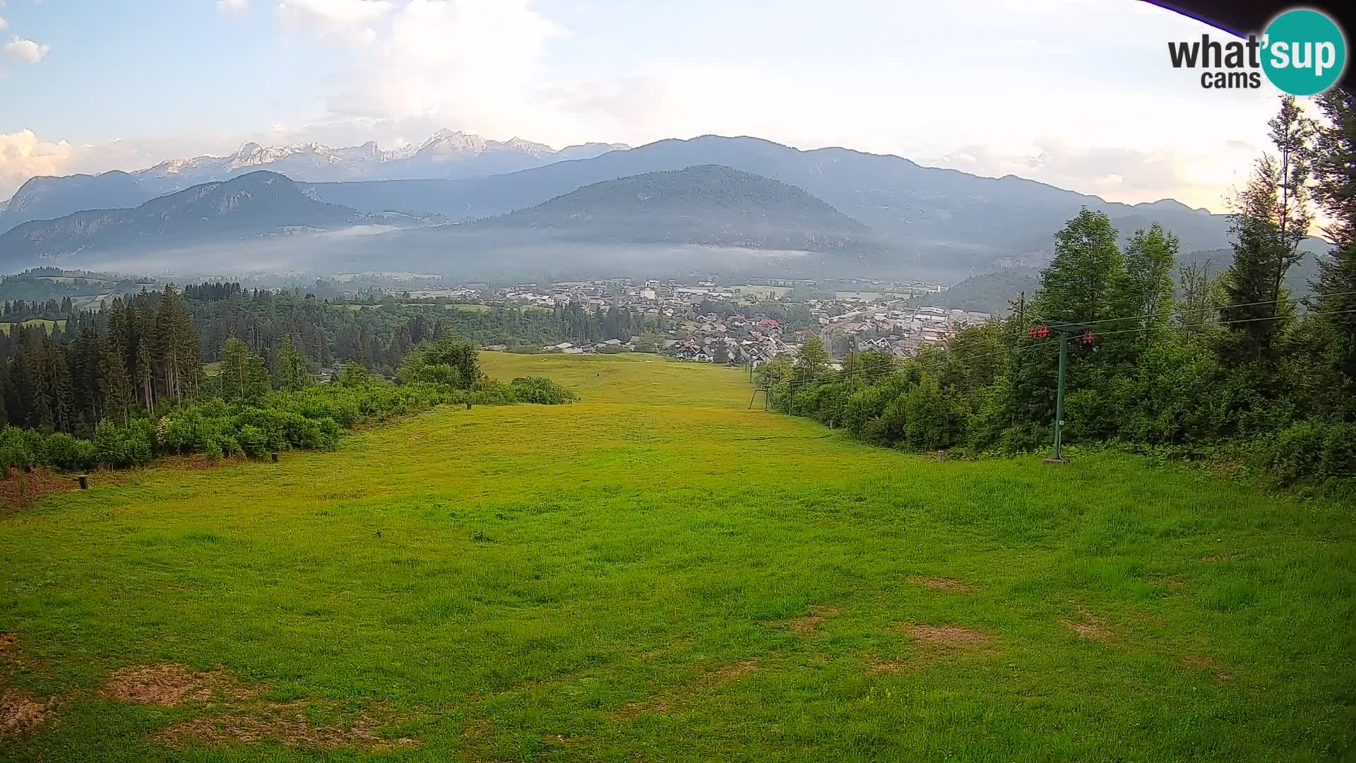 Webcam Bohinjska Bistrica – Live View from Kozji Hrbet Ski Station