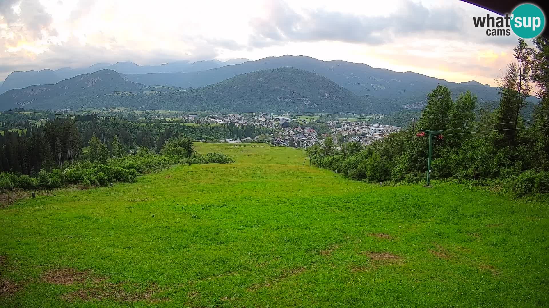 Webcam Bohinjska Bistrica – Vue en direct depuis la station de ski Kozji Hrbet