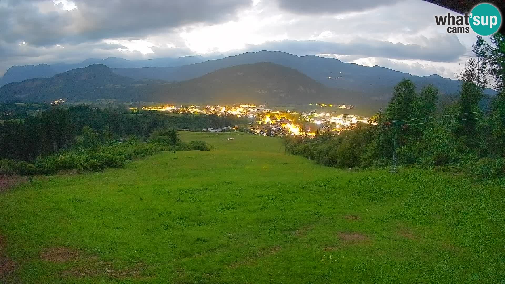 Cámara en vivo Bohinjska Bistrica – Vista en directo desde la estación de esquí Kozji Hrbet