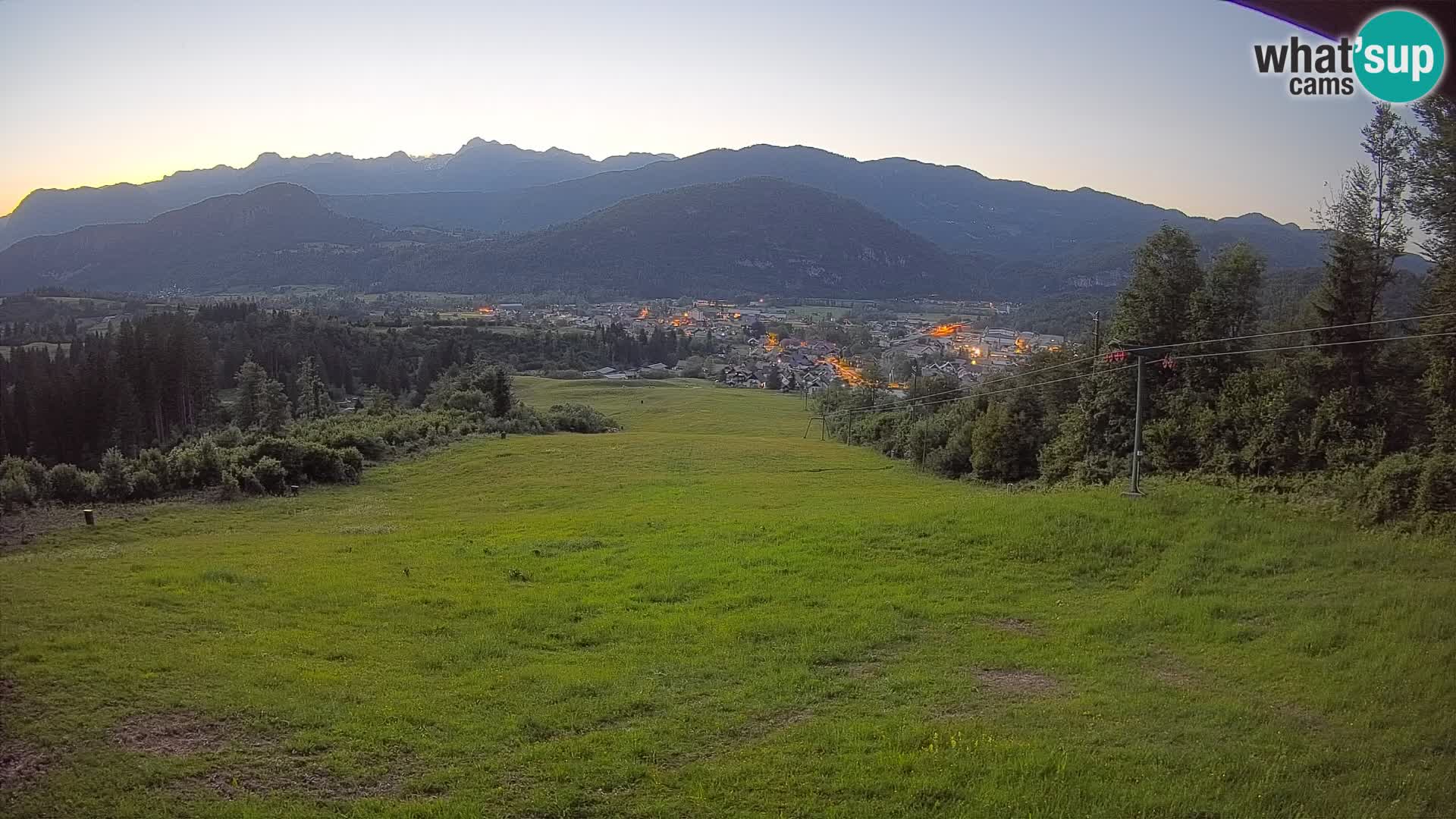 Webcam Bohinjska Bistrica – Live View from Kozji Hrbet Ski Station