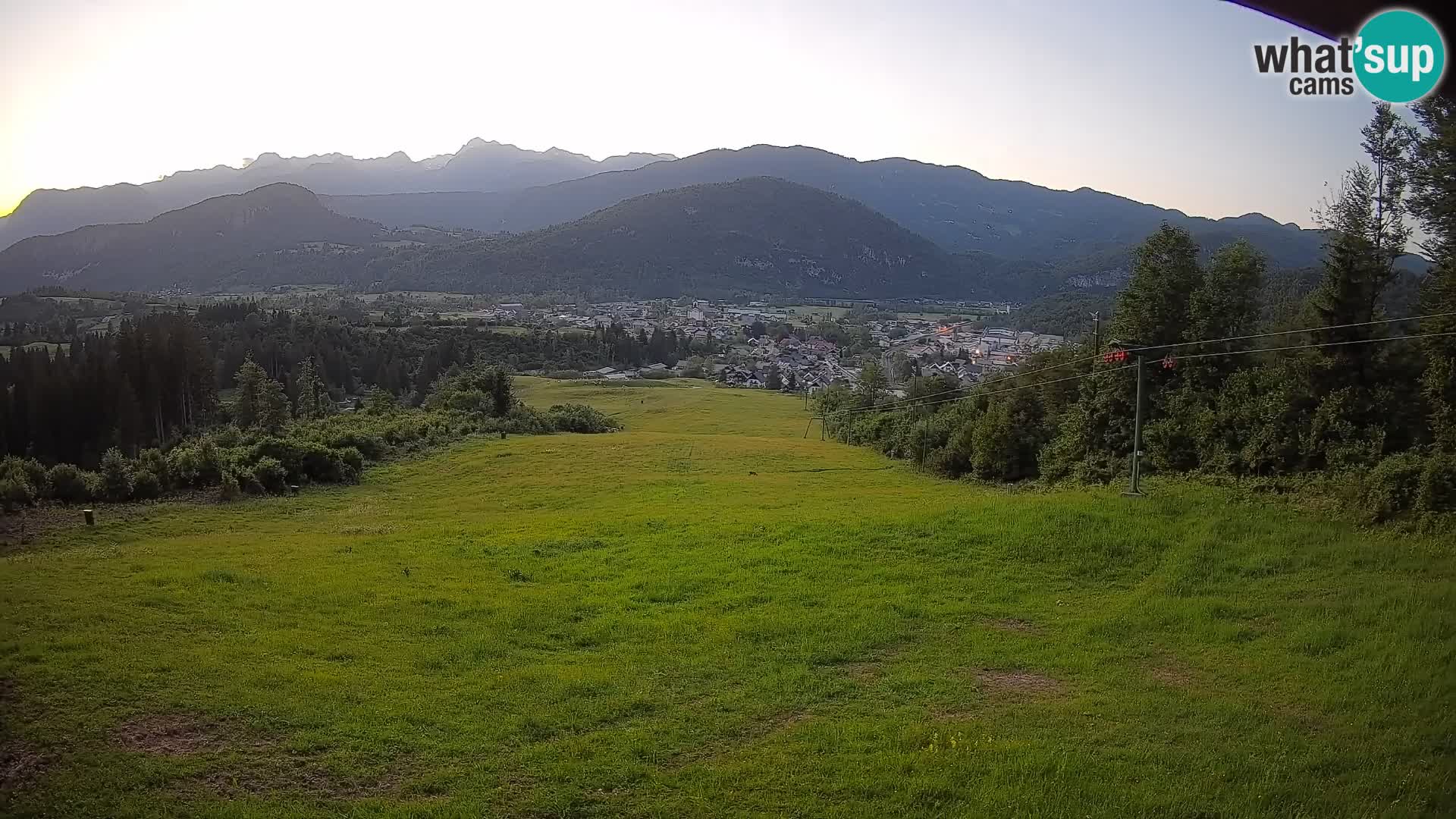 Webcam Bohinjska Bistrica – Vista live dalla stazione sciistica Kozji Hrbet