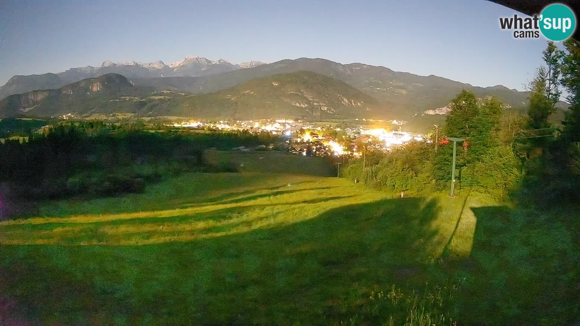 Webcam Bohinjska Bistrica – Vista live dalla stazione sciistica Kozji Hrbet