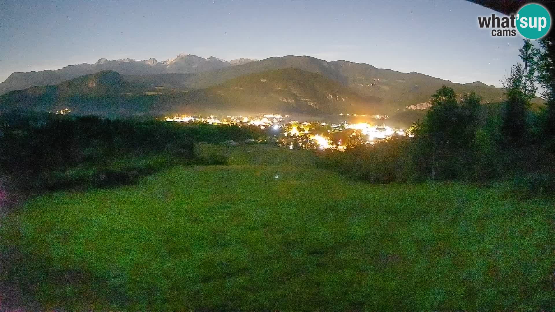 Spletna kamera Bohinjska Bistrica – Pogled v živo s smučišča Kozji Hrbet