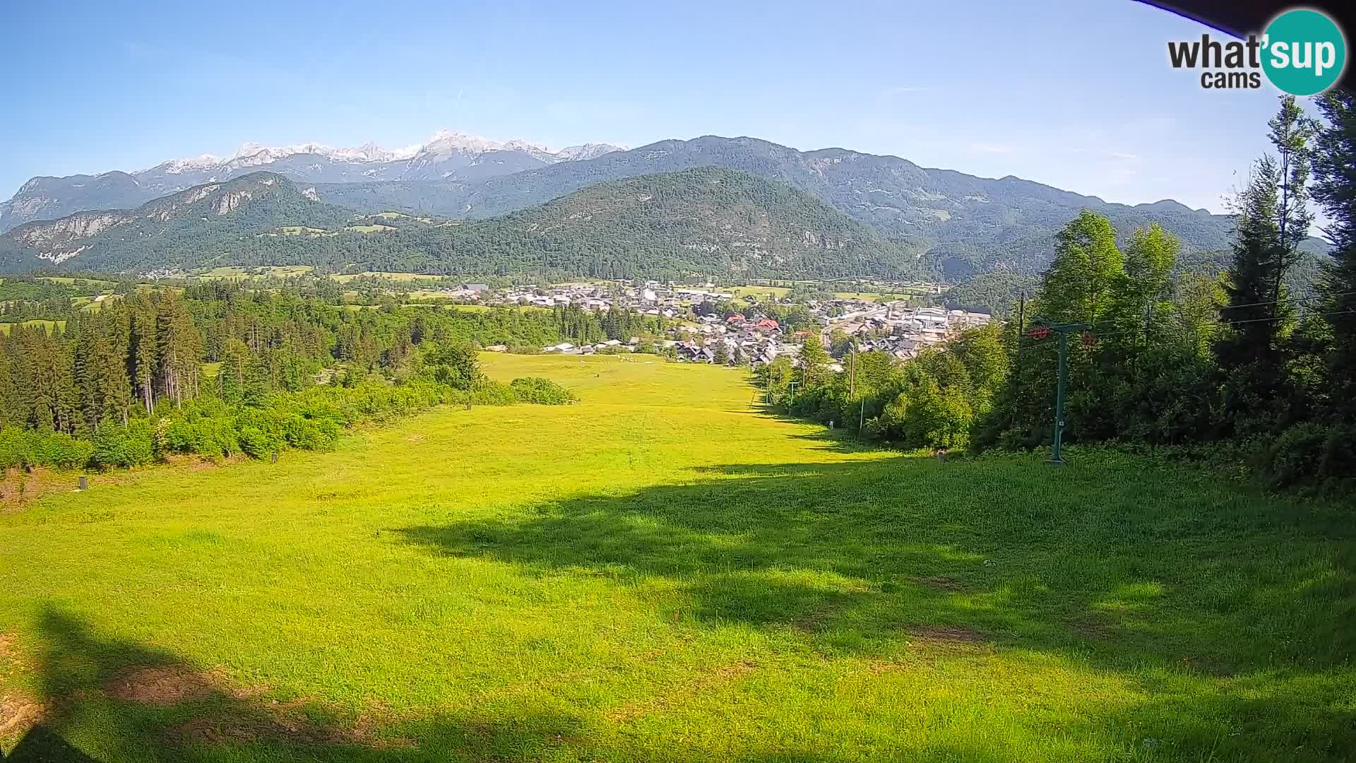 Webcam Bohinjska Bistrica – Vista live dalla stazione sciistica Kozji Hrbet
