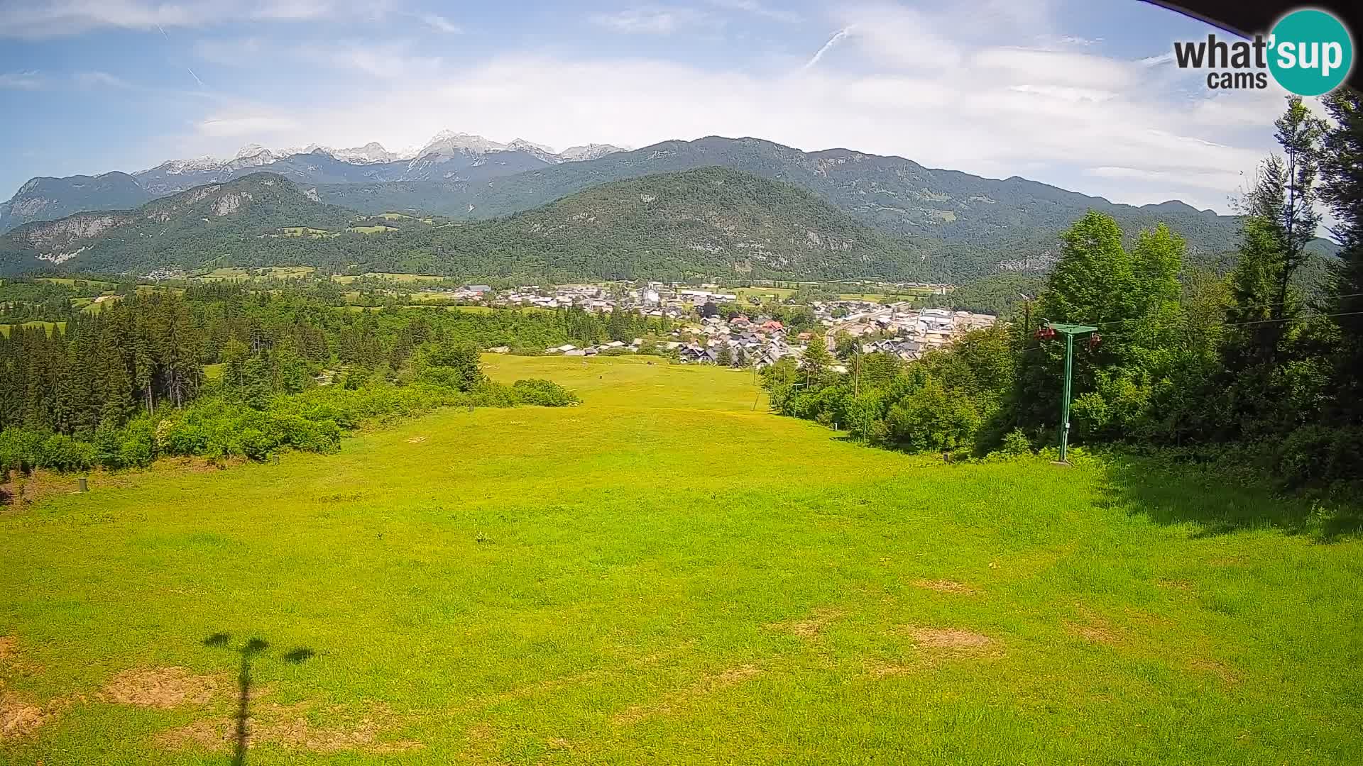 Cámara en vivo Bohinjska Bistrica – Vista en directo desde la estación de esquí Kozji Hrbet