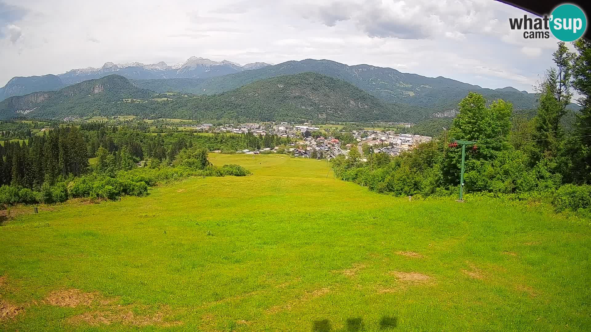 Webcam Bohinjska Bistrica – Live View from Kozji Hrbet Ski Station