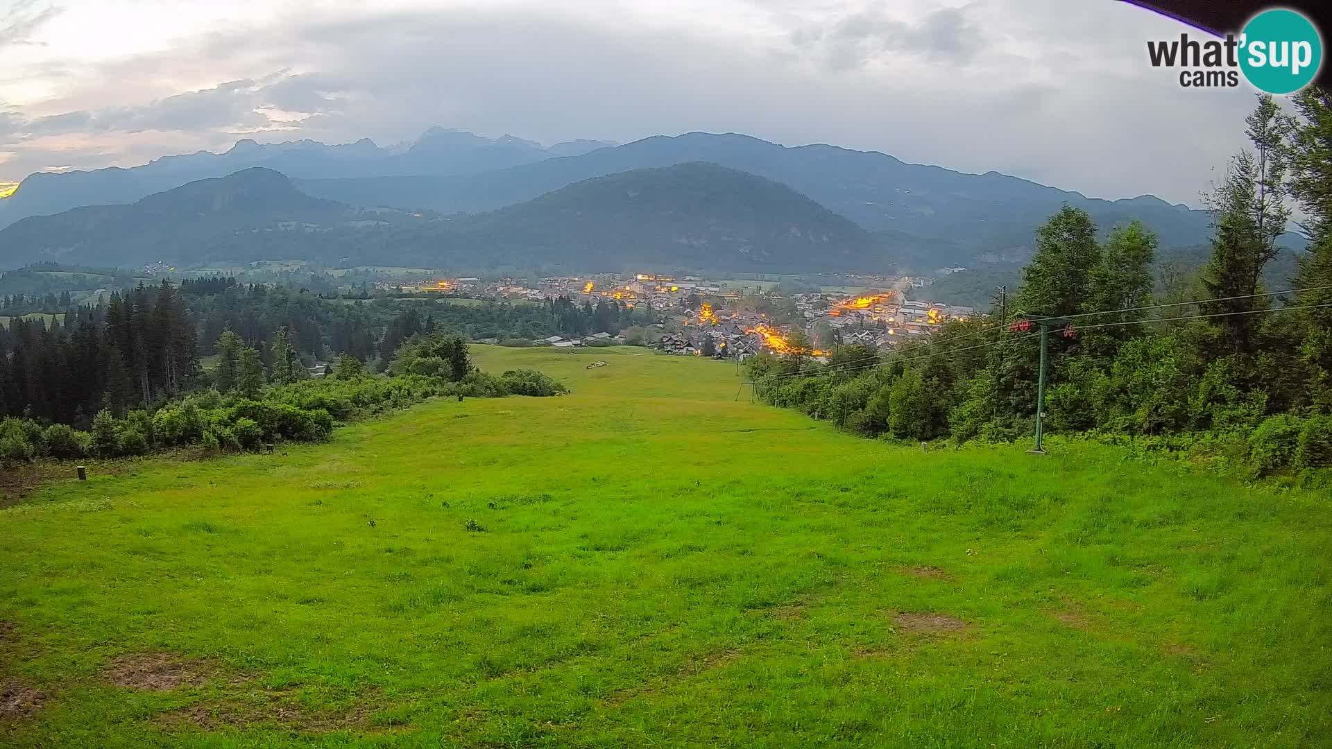 Webcam Bohinjska Bistrica – Vista live dalla stazione sciistica Kozji Hrbet