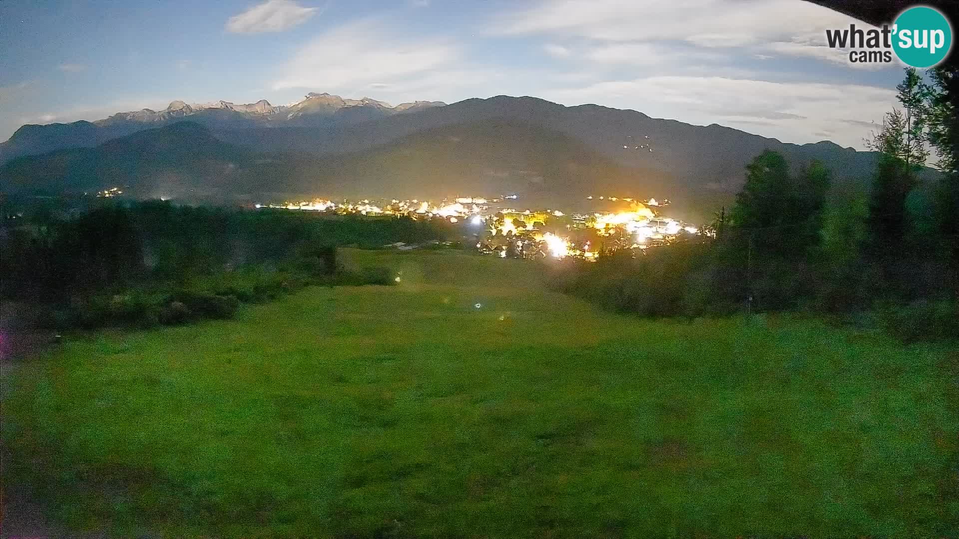 Kamera uživo Bohinjska Bistrica – Pogled u stvarnom vremenu sa skijališta Kozji Hrbet