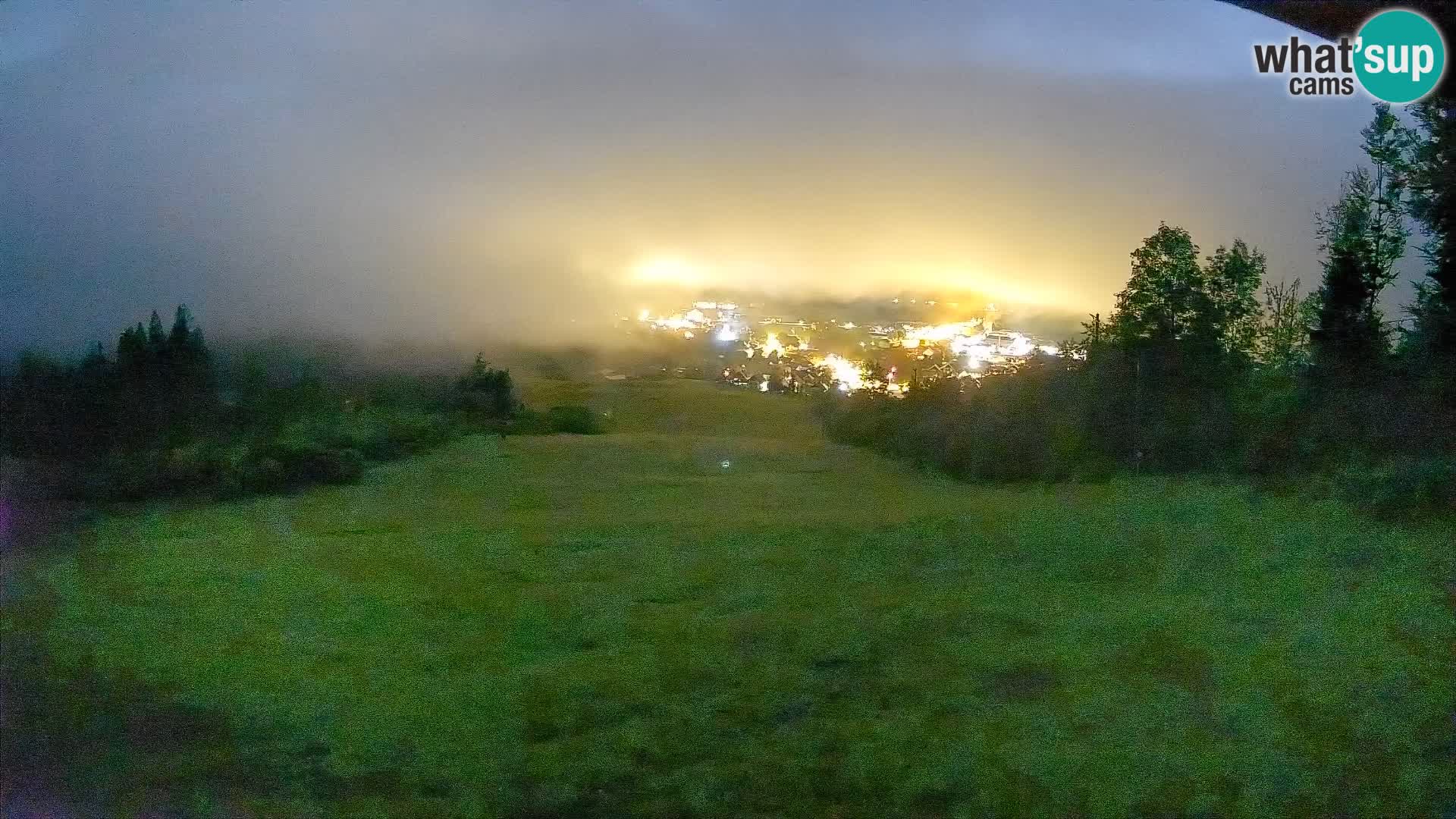Webcam Bohinjska Bistrica – Vue en direct depuis la station de ski Kozji Hrbet