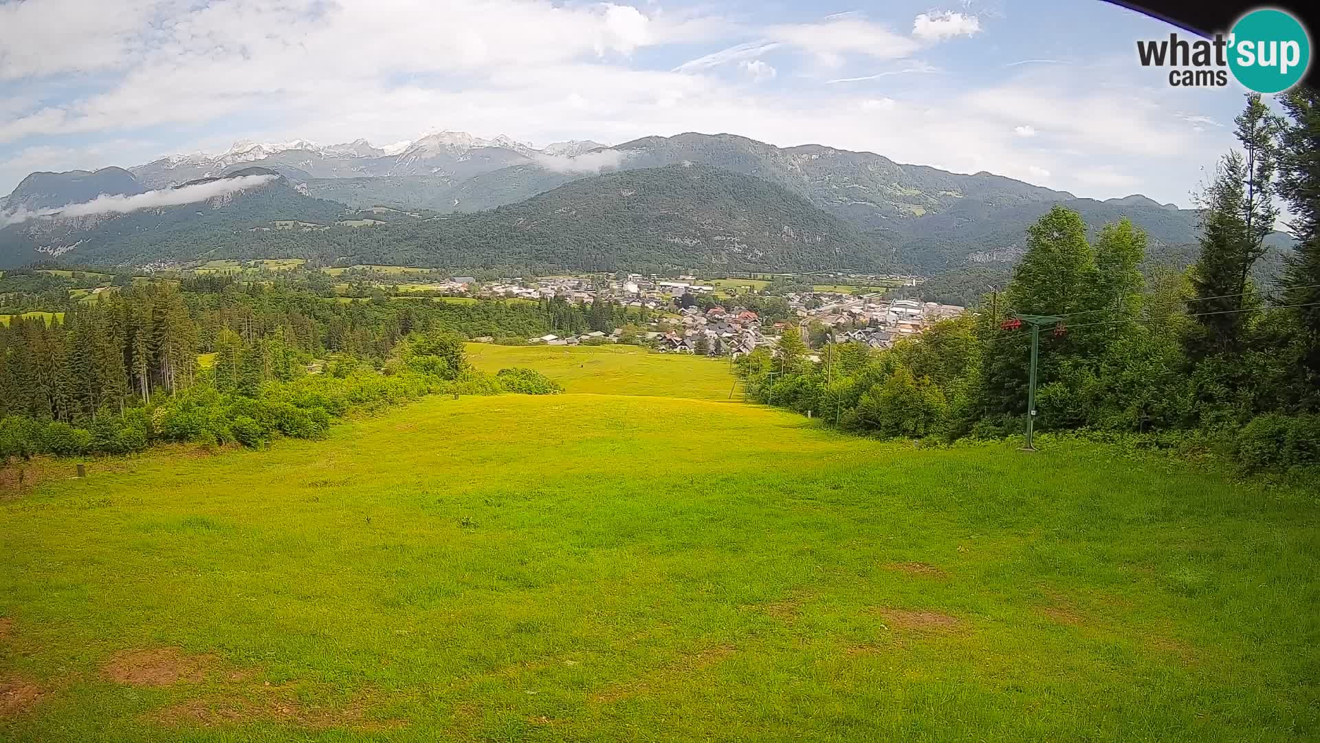 Webcam Bohinjska Bistrica – Live View from Kozji Hrbet Ski Station
