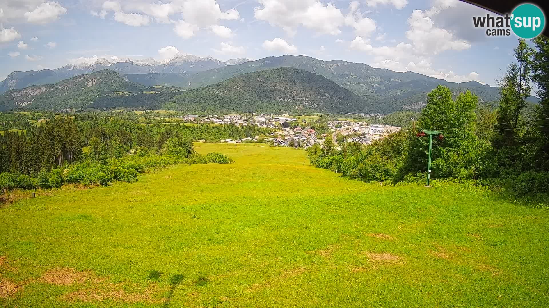 Webcam Bohinjska Bistrica – Vista live dalla stazione sciistica Kozji Hrbet