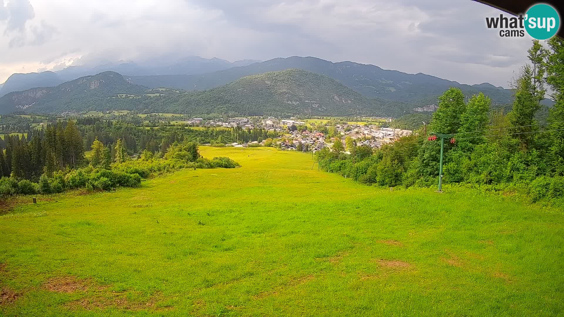 Webcam Bohinjska Bistrica – Live View from Kozji Hrbet Ski Station