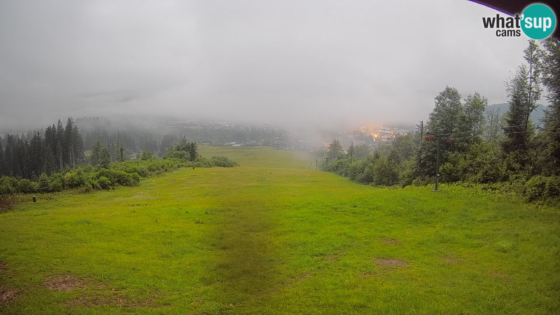 Webcam Bohinjska Bistrica – Vista live dalla stazione sciistica Kozji Hrbet