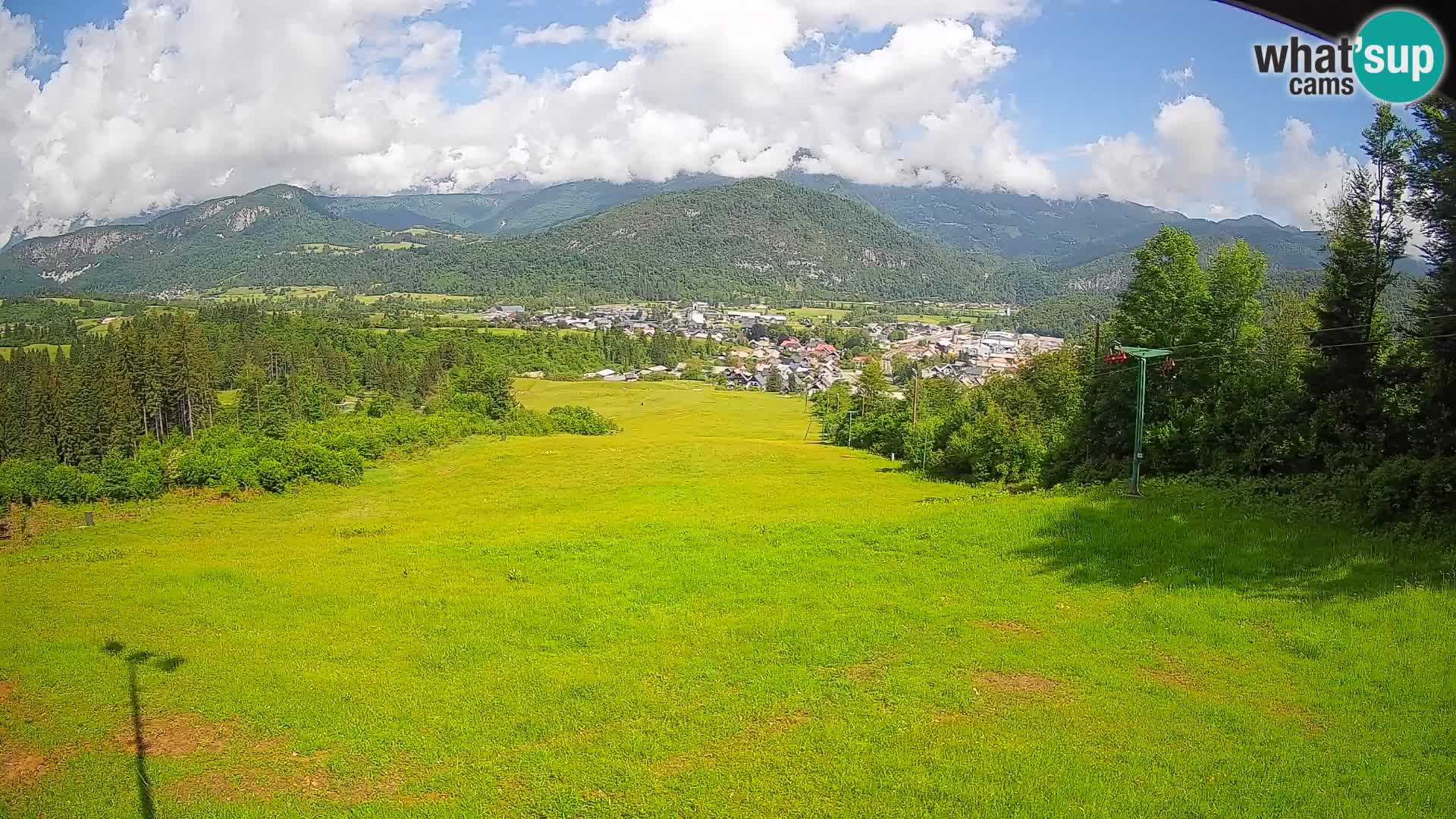 Webcam Bohinjska Bistrica – Vue en direct depuis la station de ski Kozji Hrbet